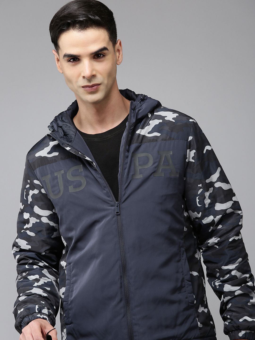 U.S. Polo Assn. Denim Co. Camouflage Padded Jacket