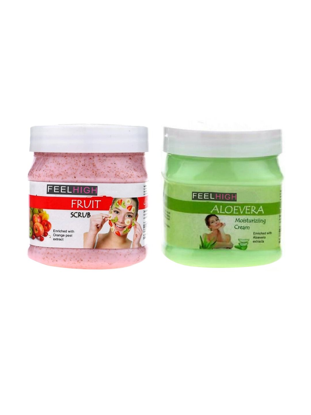 FEELHIGH Face & Body Mix Fruit Scrub Enriched with Mix Fruit Extract & Aloe Vera Cream-image-49