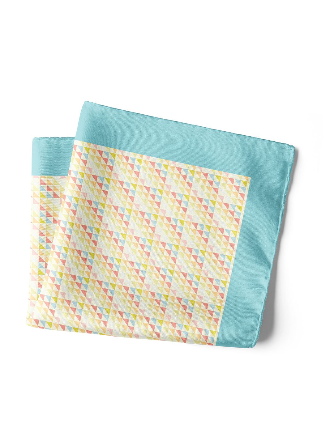 CHOKORE Men Printed Pure Satin Silk Pocket Square-image-19