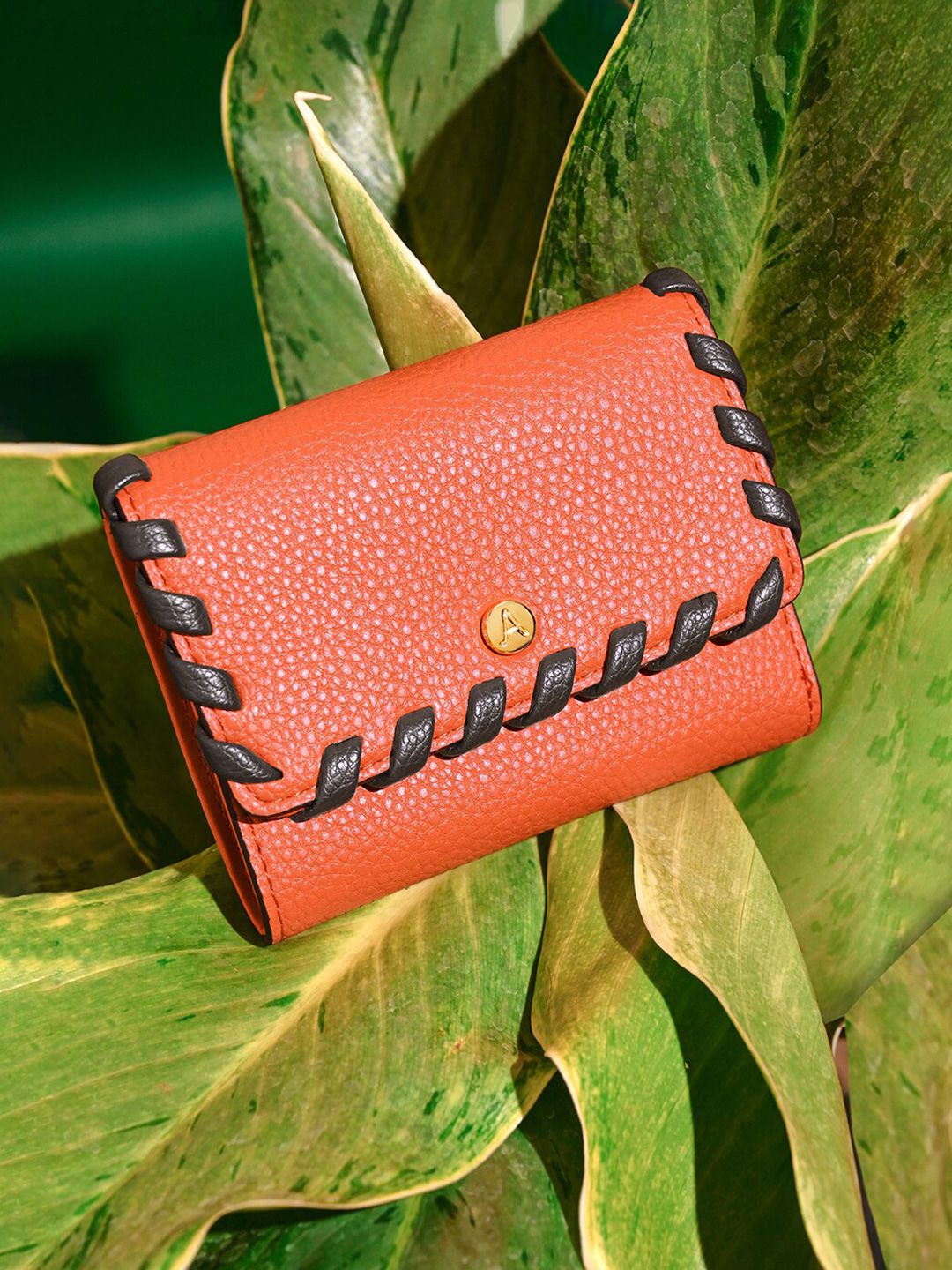 Buy Accessorize London Accessorize Textured Three Fold Wallet at