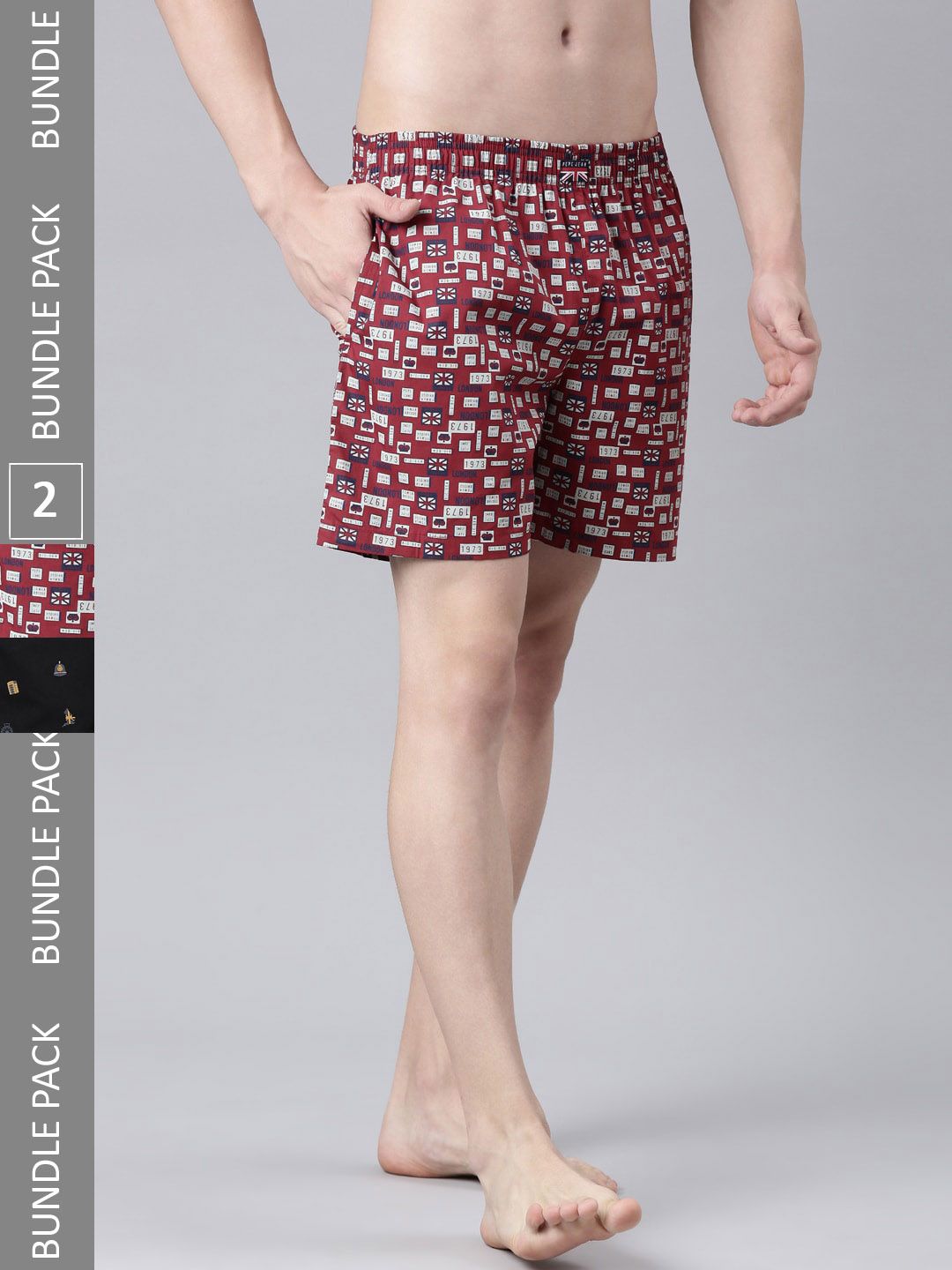 Pepe Jeans Pack Of 2 Printed Pure-Cotton Boxers 8904311381983-picture-35