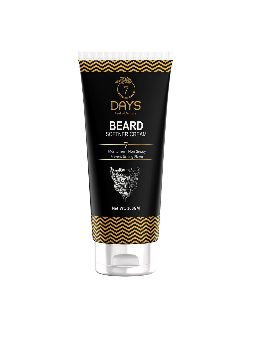 7 DAYS Non-Greasy Beard Softner Cream with Argan & Coconut Oil - 100 g-image-9