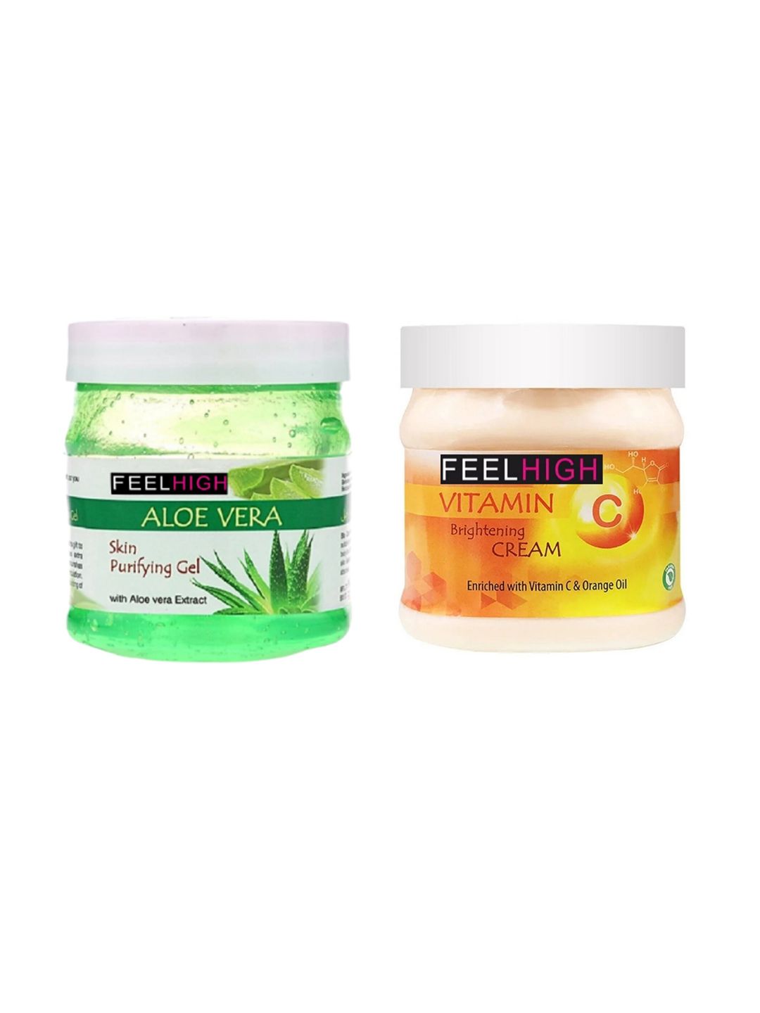FEELHIGH Aloe Vera Gel And Vitamin C Cream - 500ml-picture-22