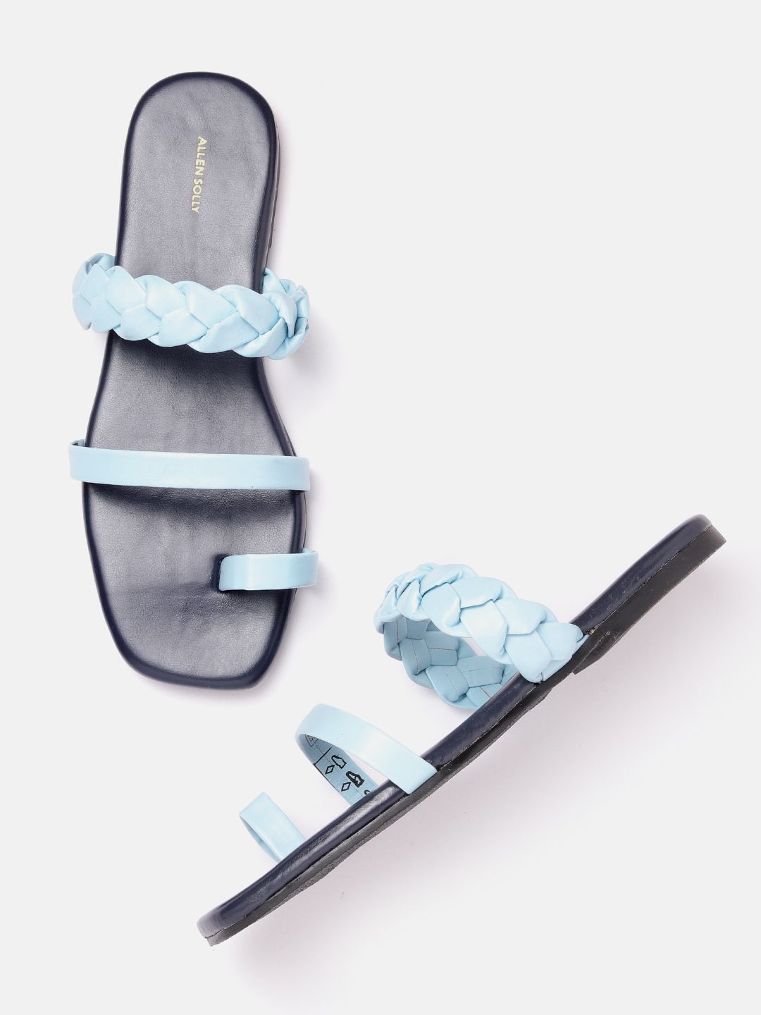 Allen Solly Women Braided One Toe Flats-picture-26