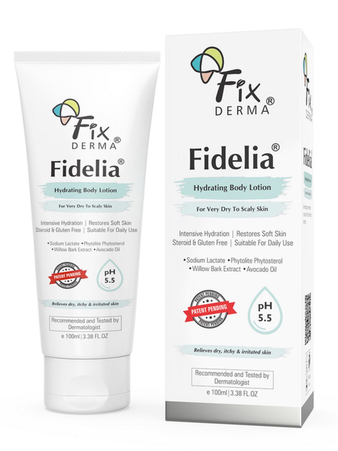 FIXDERMA Fidelia Hydrating Body Lotion with Avocado Oil - 100ml-picture-32