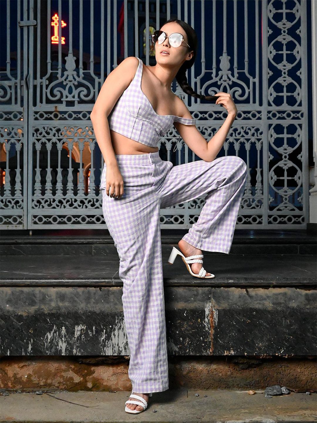 ODETTE Women Cateye Sunglasses with UV Protected Lens-picture-12