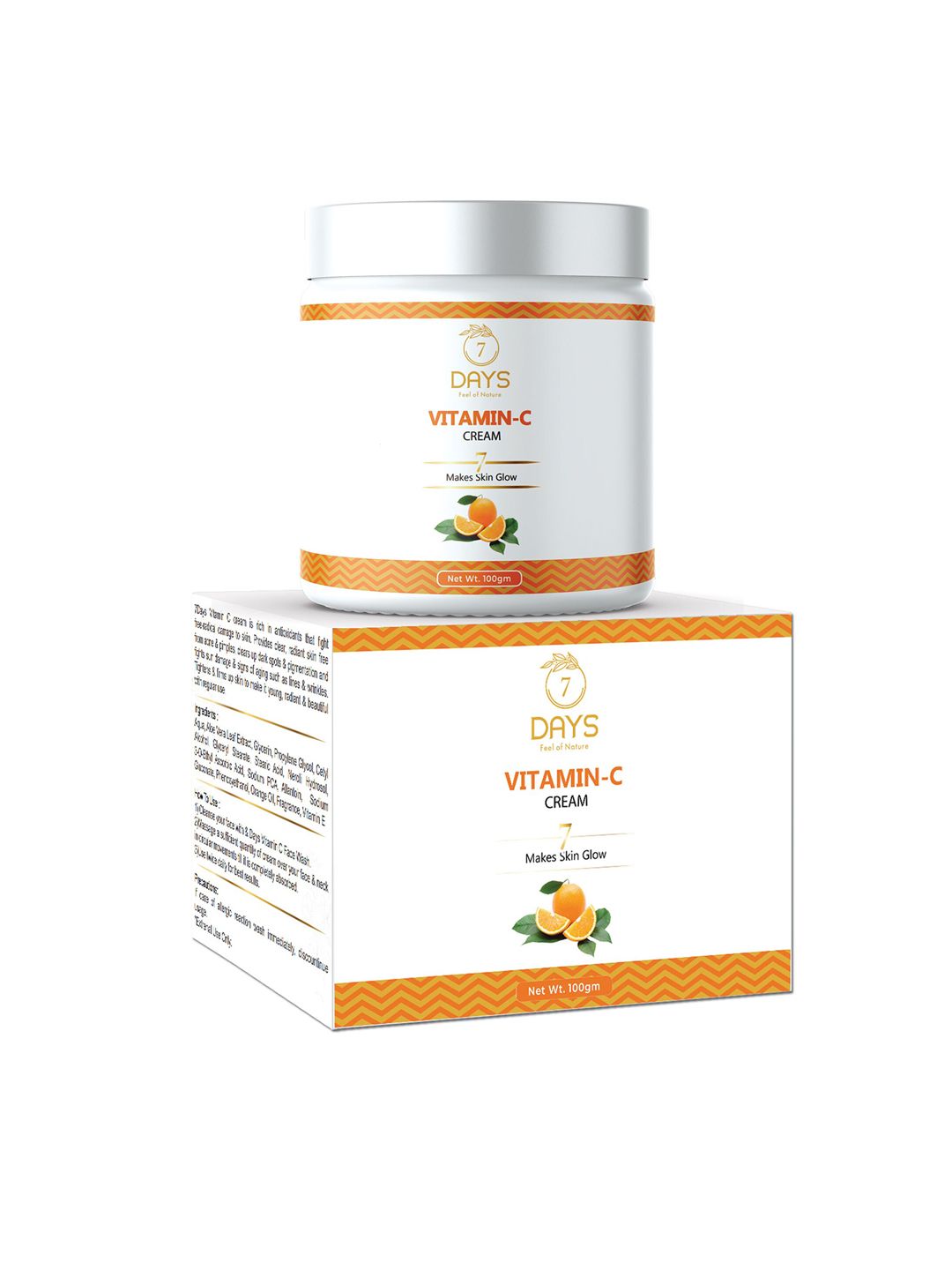 7daysnatural 7 DAYS Vitamin-C Ultra Moisturising Face Cream to Make Skin Glow - 100g-picture-18