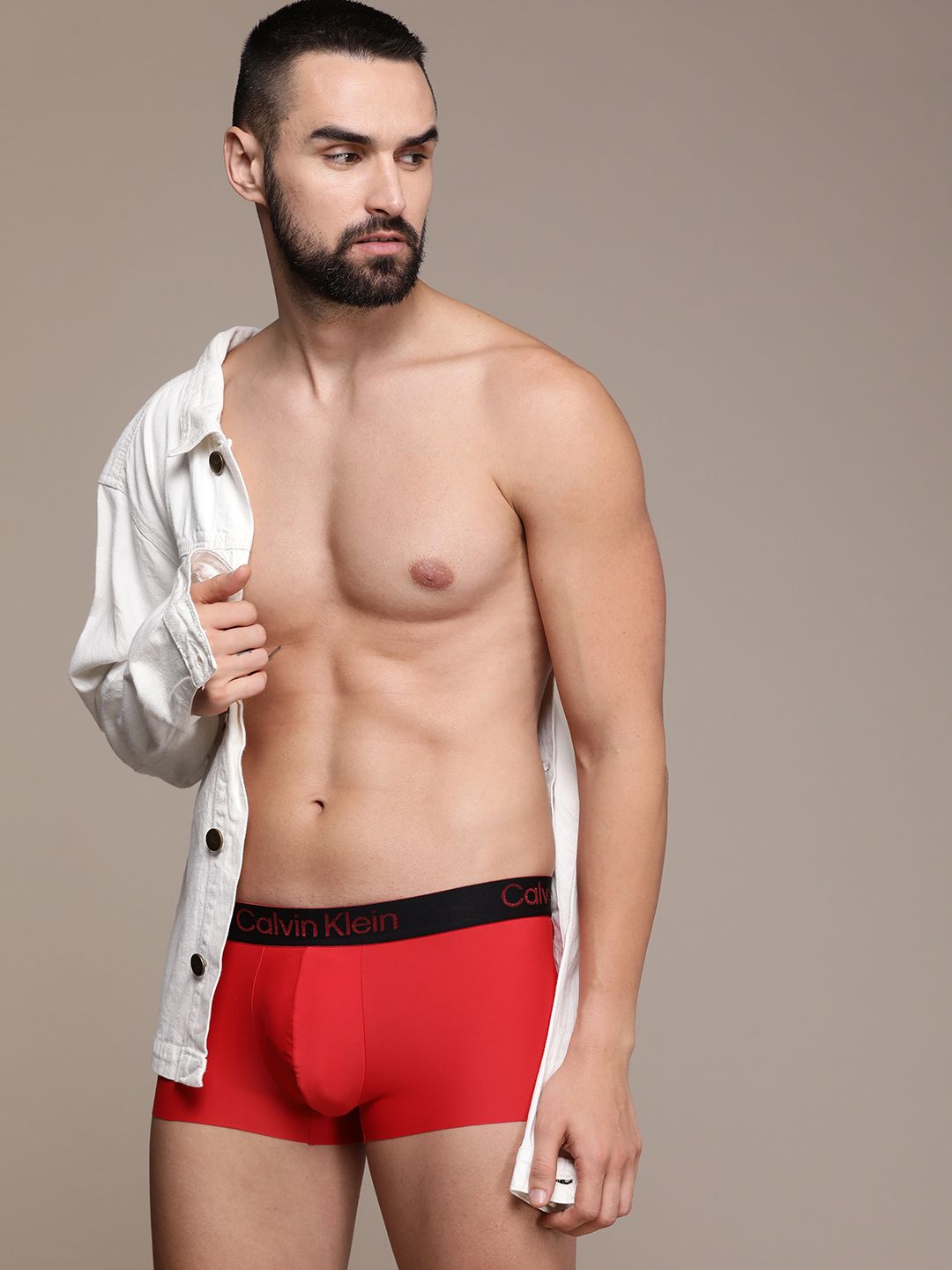 Calvin Klein Underwear Men Solid Trunks-picture-34