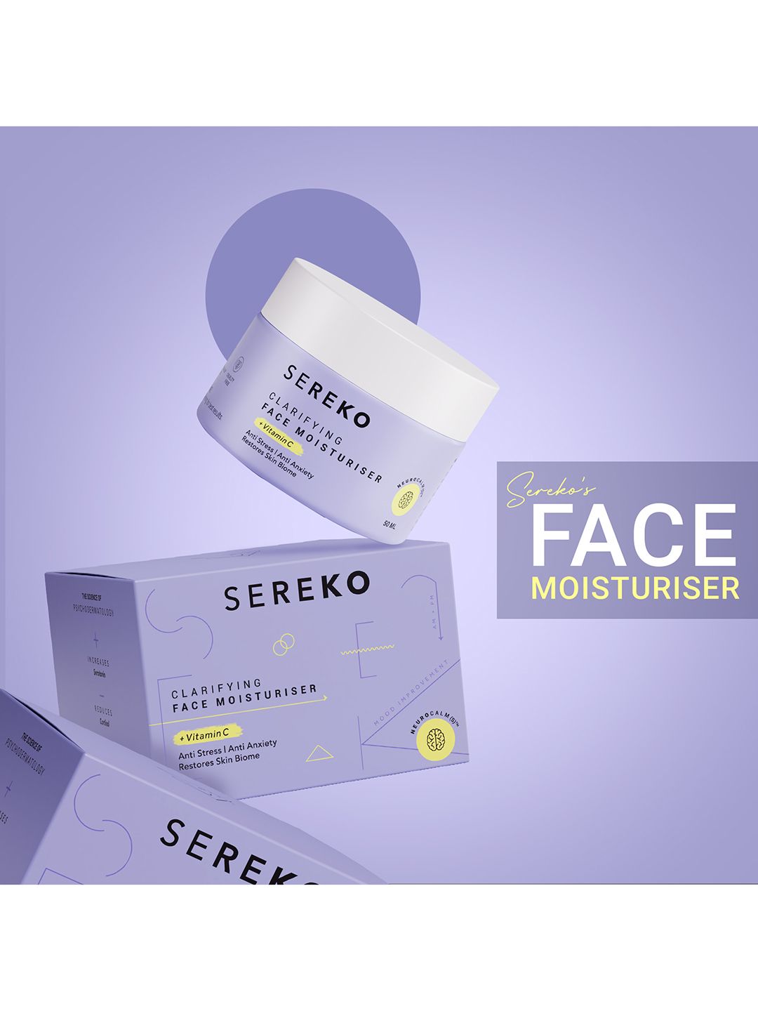 SEREKO Clarifying Face Moisturizer with Vitamin C To Restore Skin Biome - 50 ml-image-26