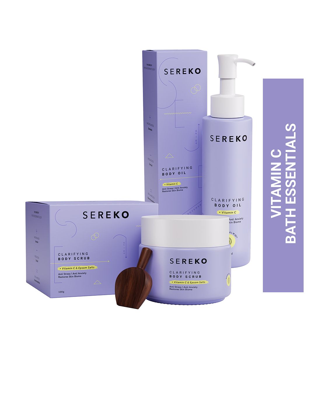 SEREKO Clarifying Body Scrub With Vitamin C & Epsom Salts-image-5