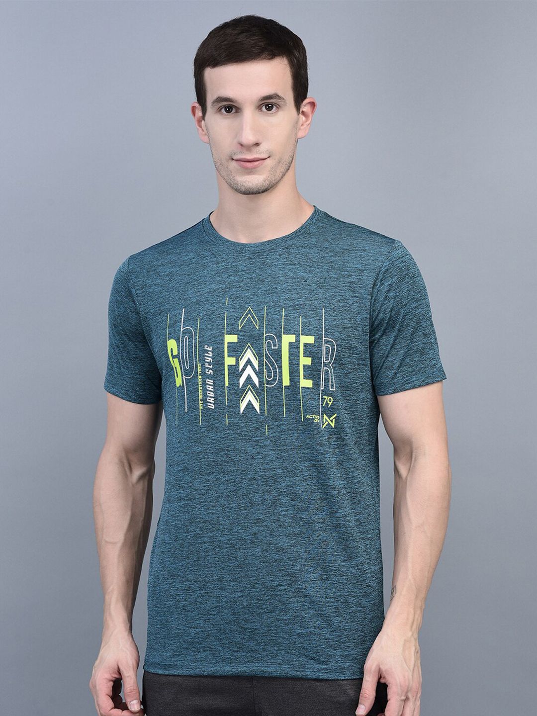 Force NXT Men Printed Anti-Viral Anti-Odour Sports T-shirt-picture-42