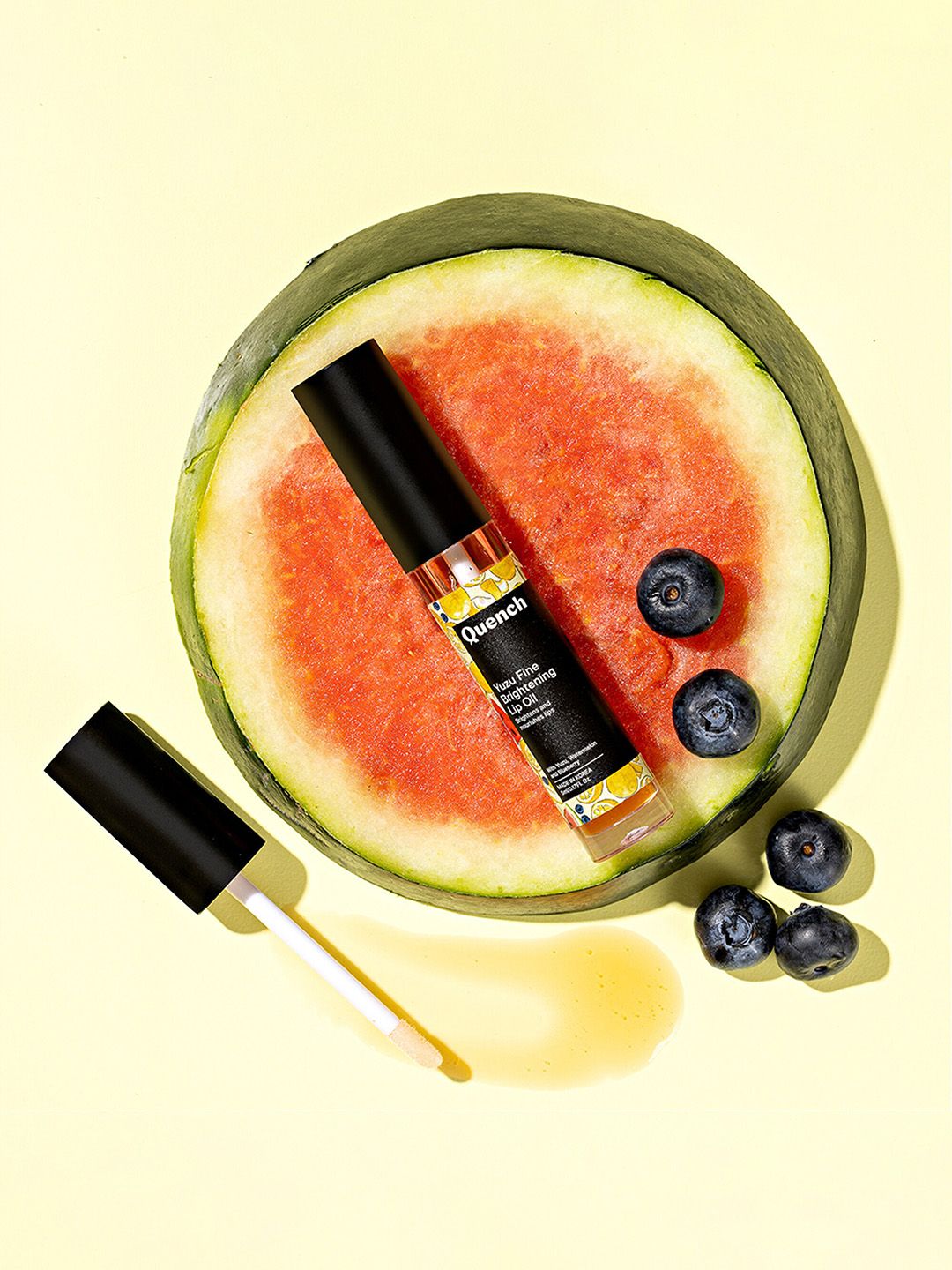 Quench Yuzu Fine Brightening Lip Oil With Blueberry Watermelon & Orange - 5 ml-picture-42