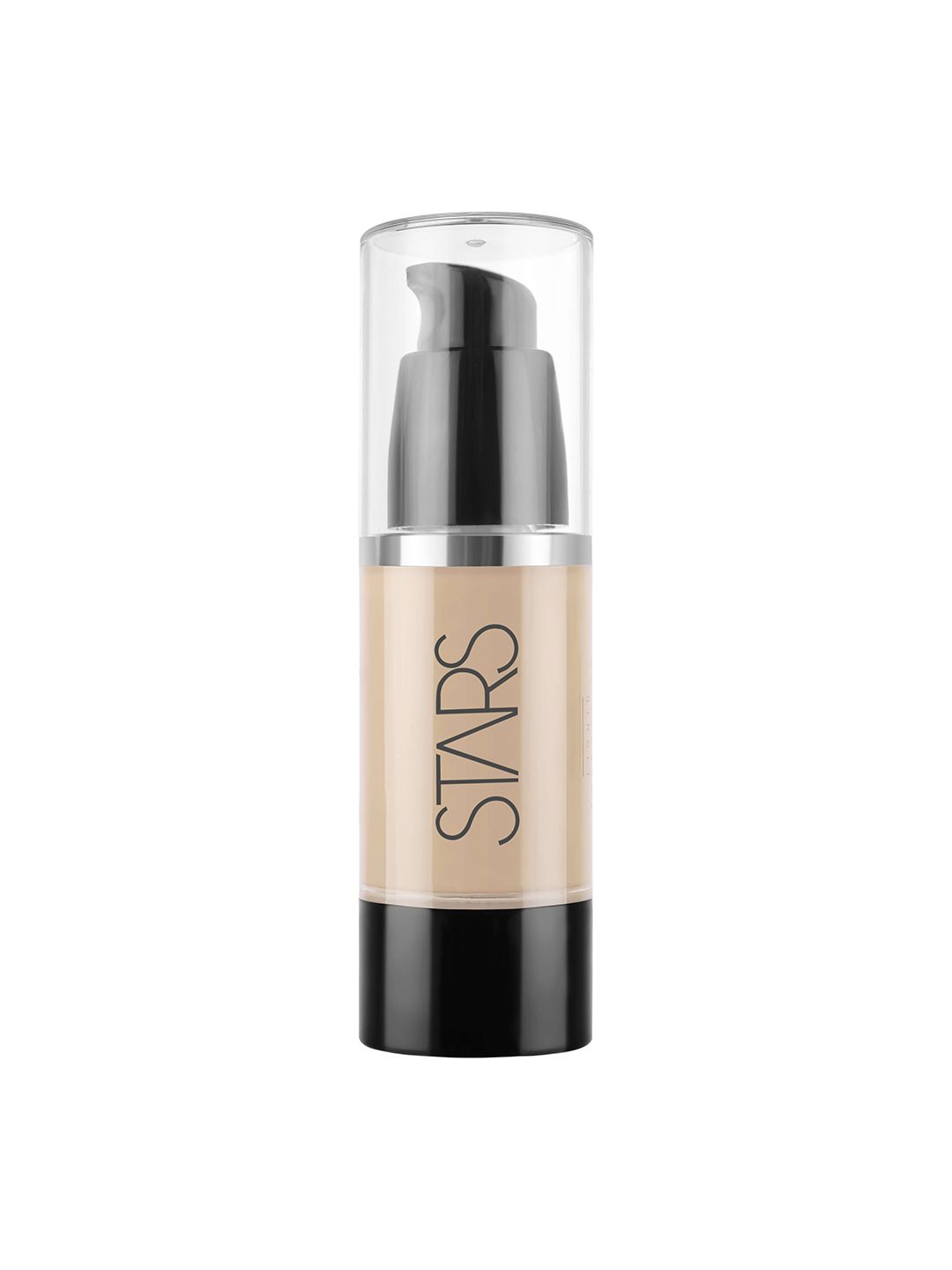 Stars Cosmetics Face Makeup HD Flawless Matt Finish Liquid Foundation-30ml-Ivory-image-45