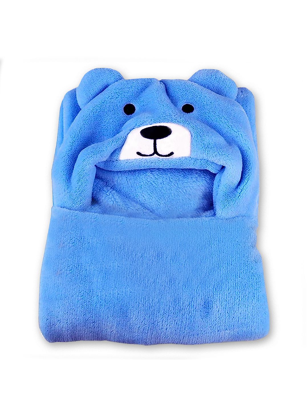OyO Baby Blue Fleece Mild Winter Single Bed Blanket-image-37
