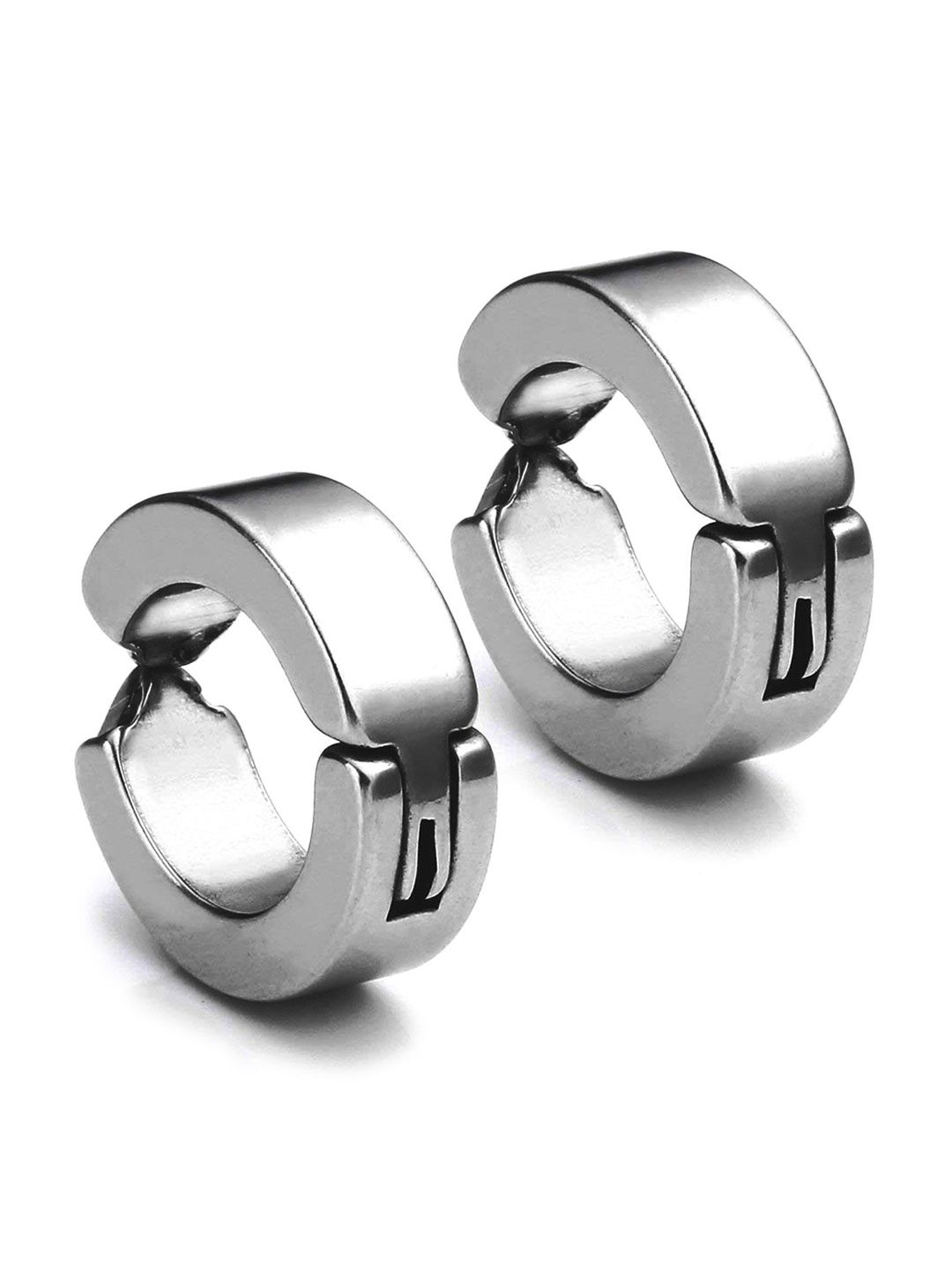 MEENAZ Men Circular Hoop Earrings-picture-34