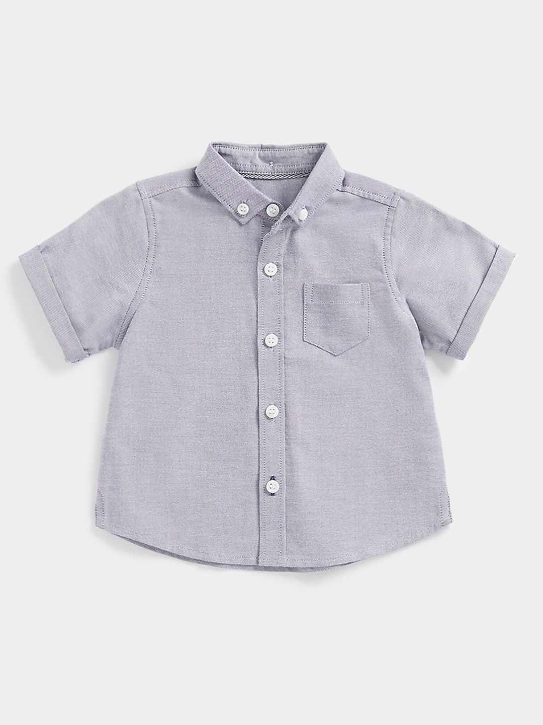 mothercare Infants Boys Button Down Collar Cotton Casual Shirt-picture-24