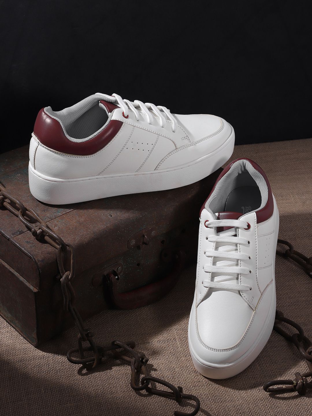 The Roadster Lifestyle Co. Women Round-Toe Perforated Sneakers-picture-19