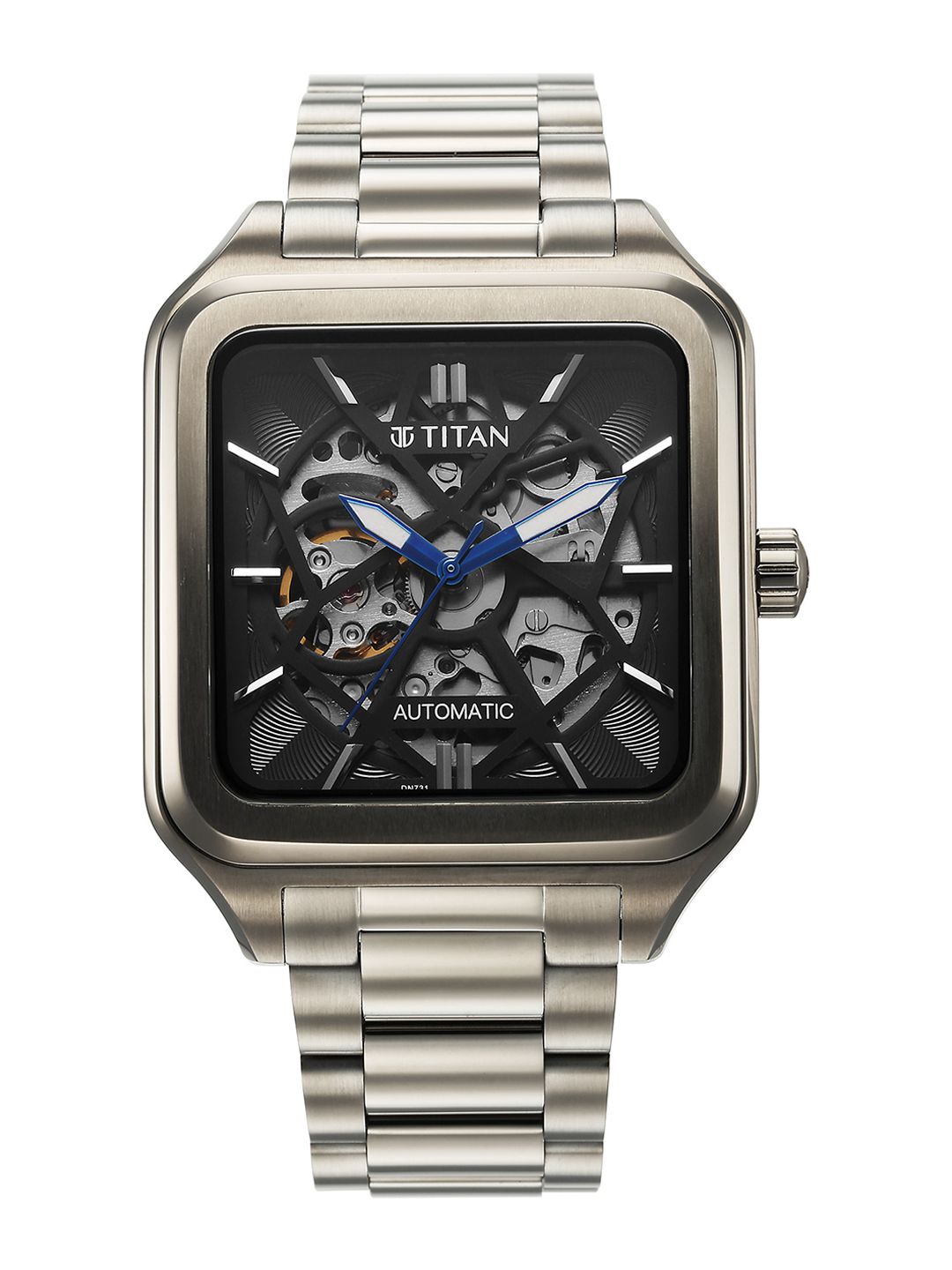 Titan Men Square Analogue Watch 90162QM01-image-22