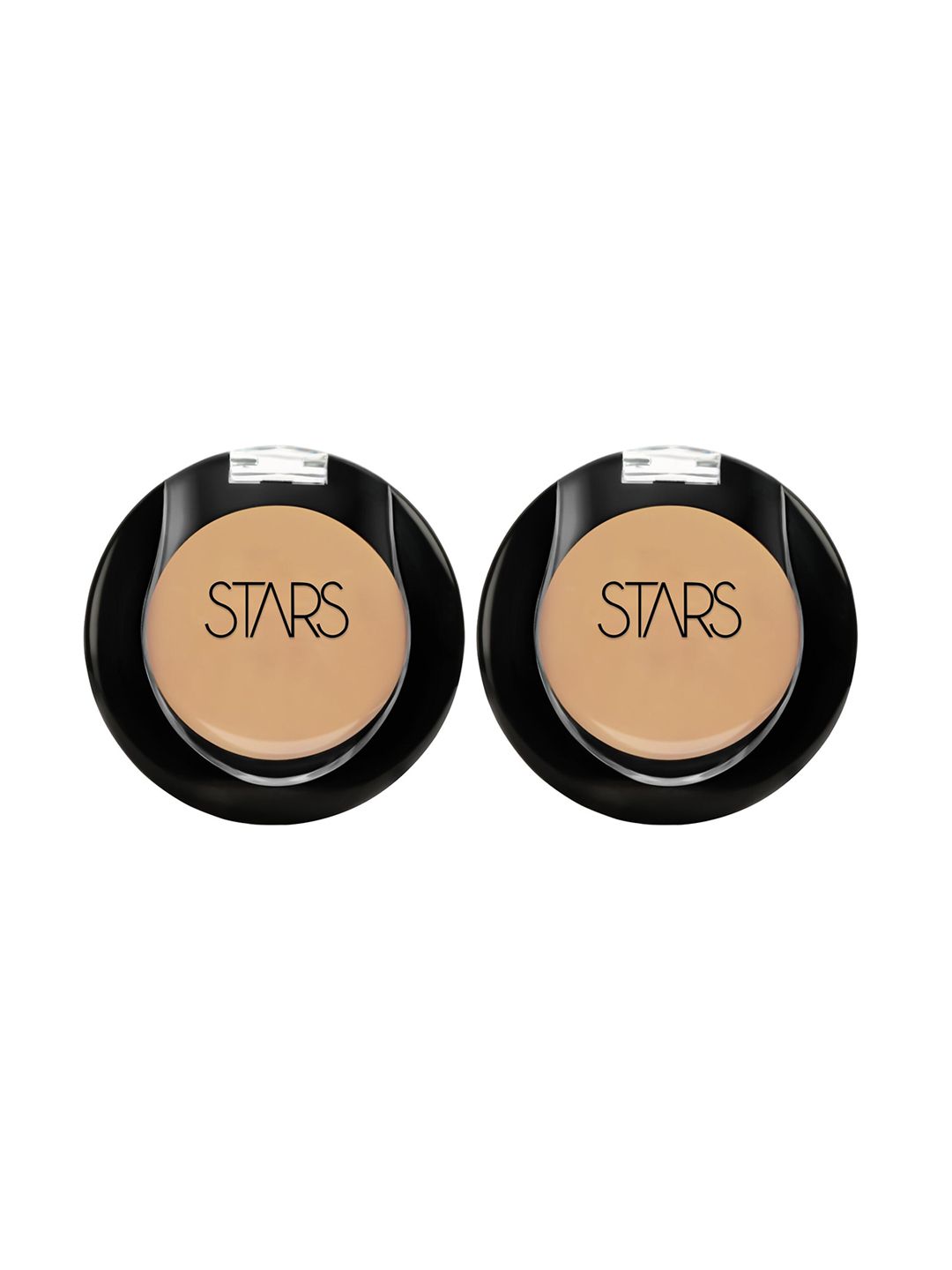 Stars Cosmetics Set Of 2 Face Makeup Cream Concealer for Dark Circles & Blemishes - Medium
