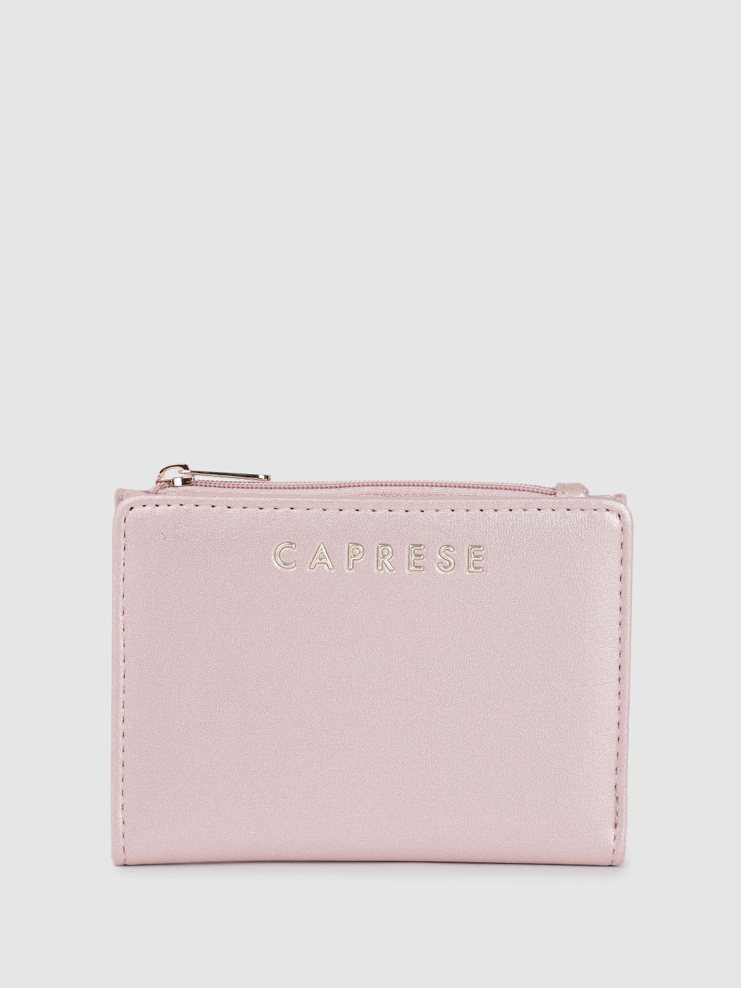 Buy Caprese Caprese Women Fuchsia Solid Two Fold Wallet at Redfynd