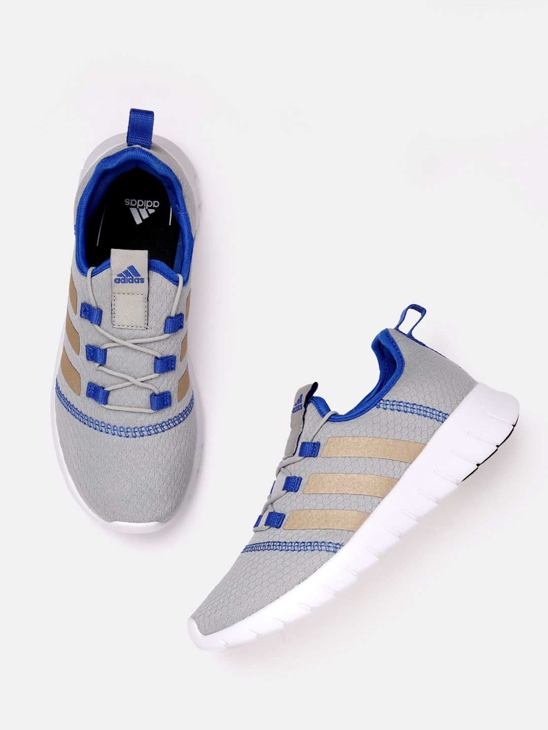 ADIDAS Kids Woven Design Vertago 3.0 Running Shoes-image-25