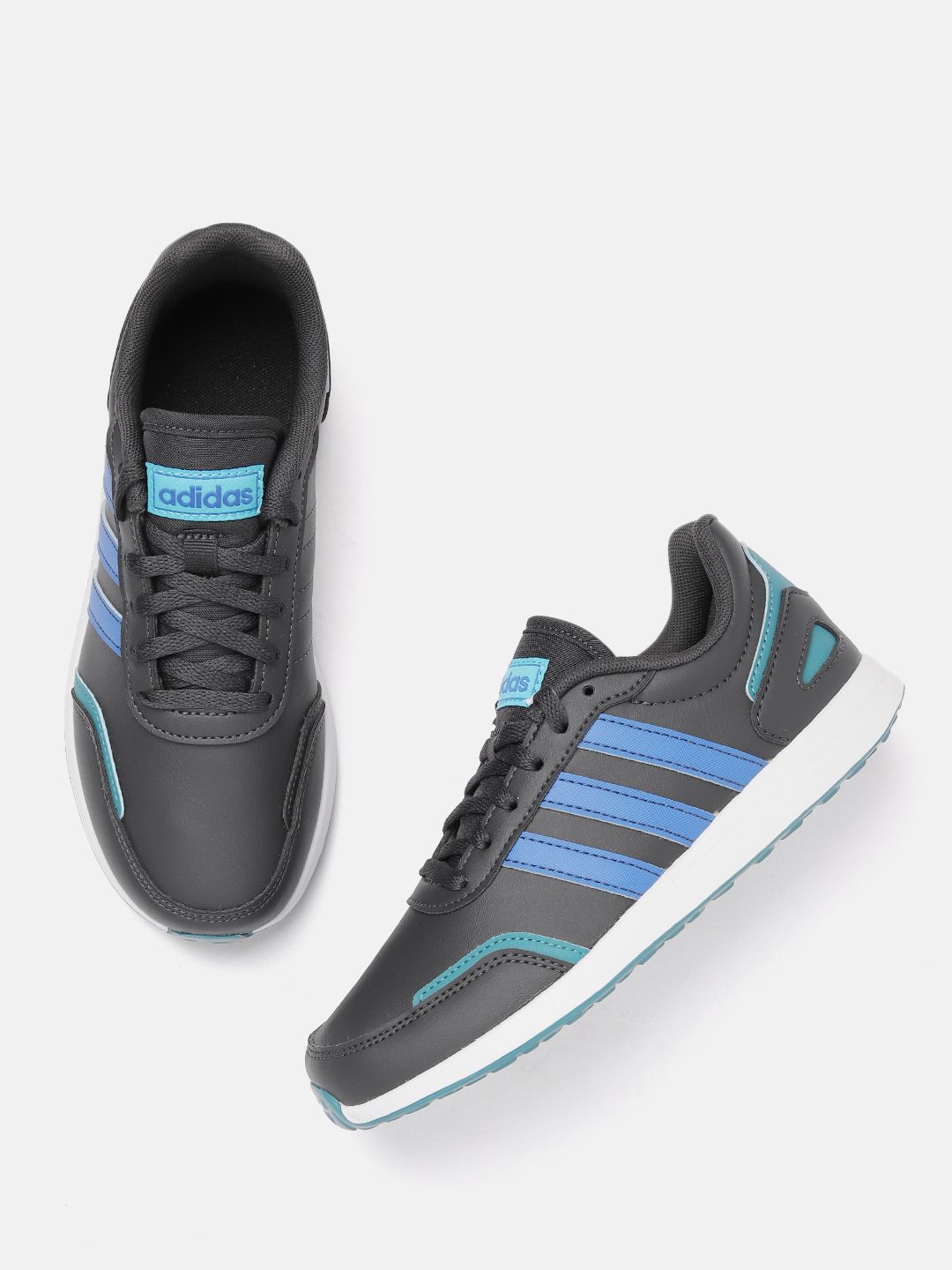 ADIDAS Kids Striped Detail VS Switch 3 Running Shoes-image-22