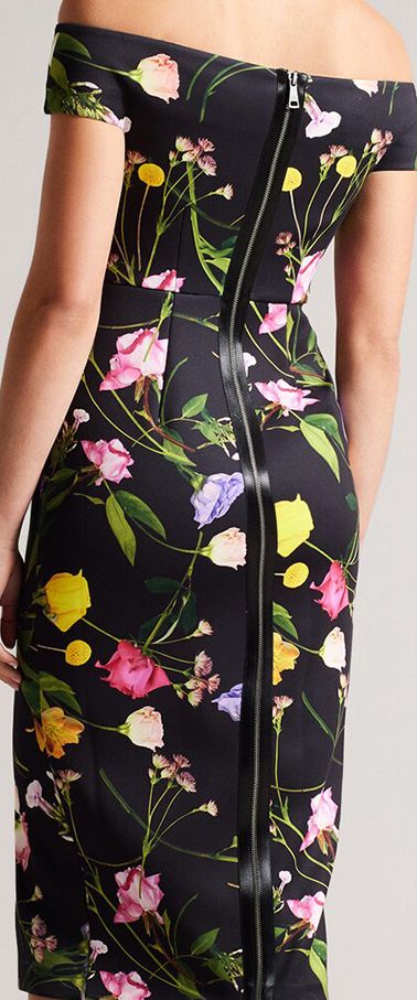 ted baker bodycon dress Sassy Shortcake Midnight Lace Dress main image 1