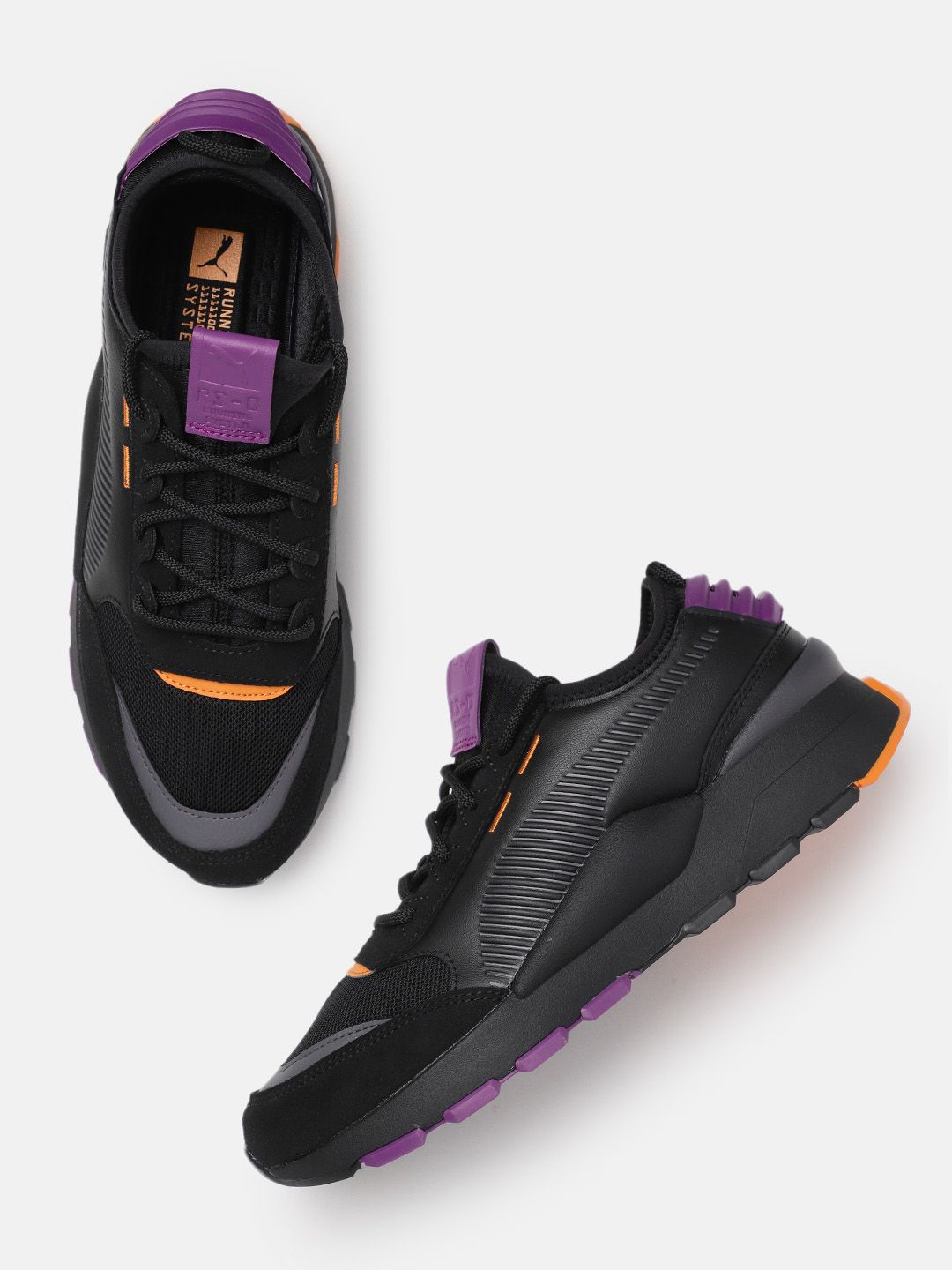 Puma rs 0 cheap black orange purple