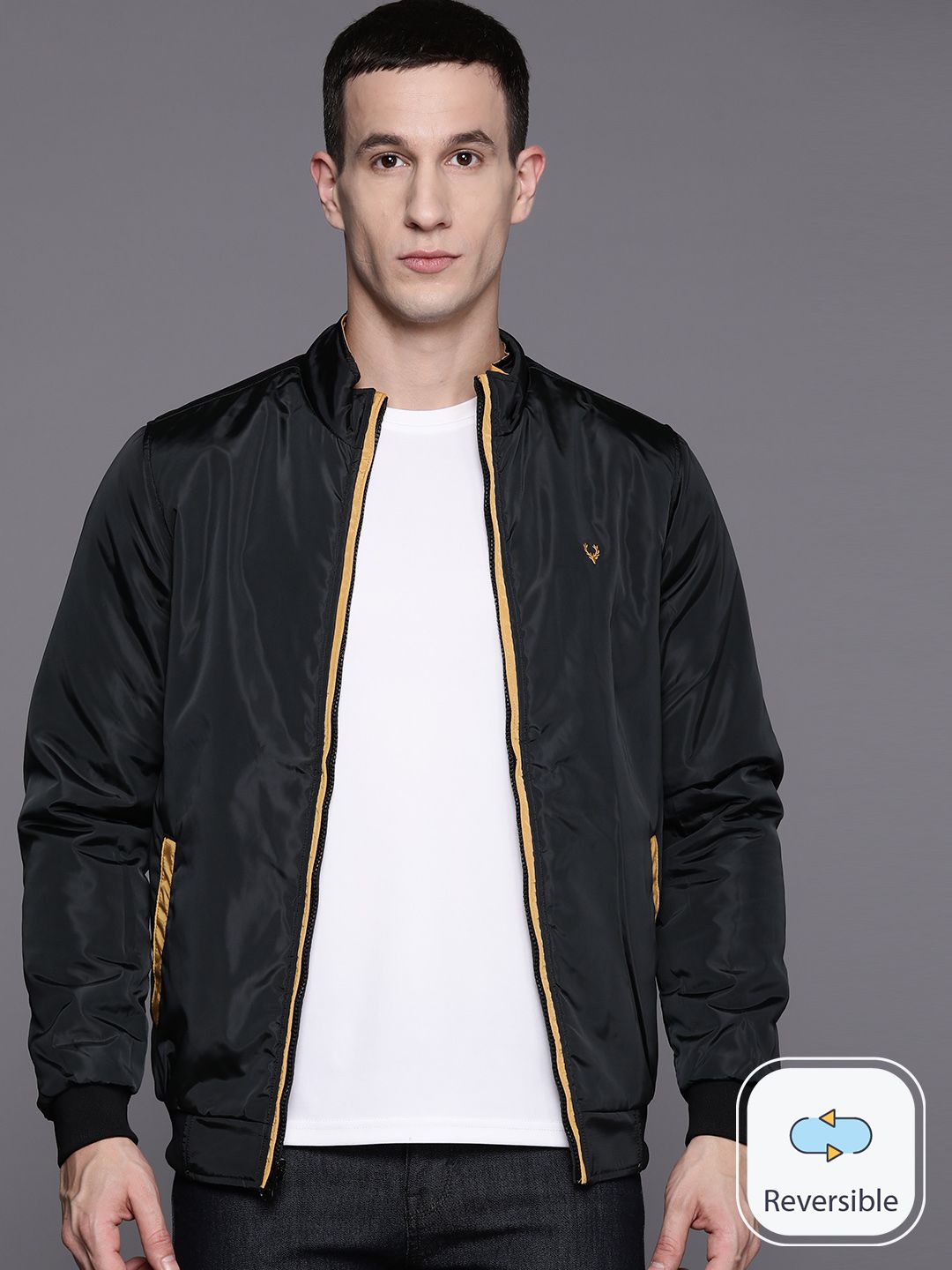 Allen Solly Reversible Bomber Jacket