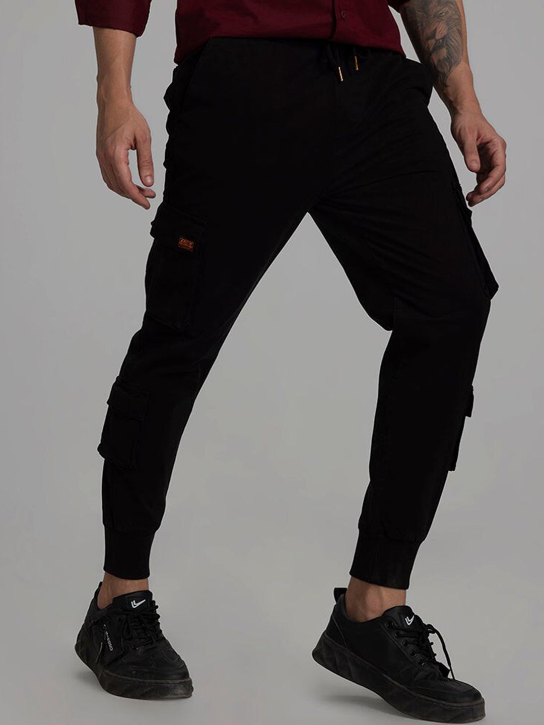 Buy Black Trousers & Pants for Men by SNITCH Online