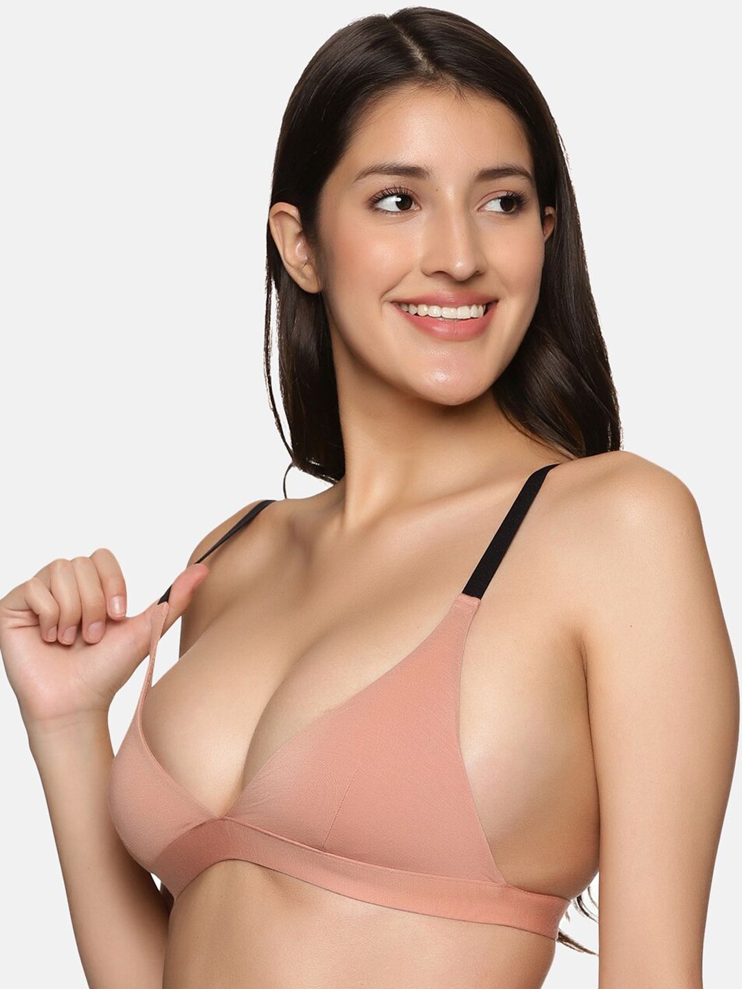 Buy Nykd by Nykaa Shape up encircled bra with Full coverage - Sand