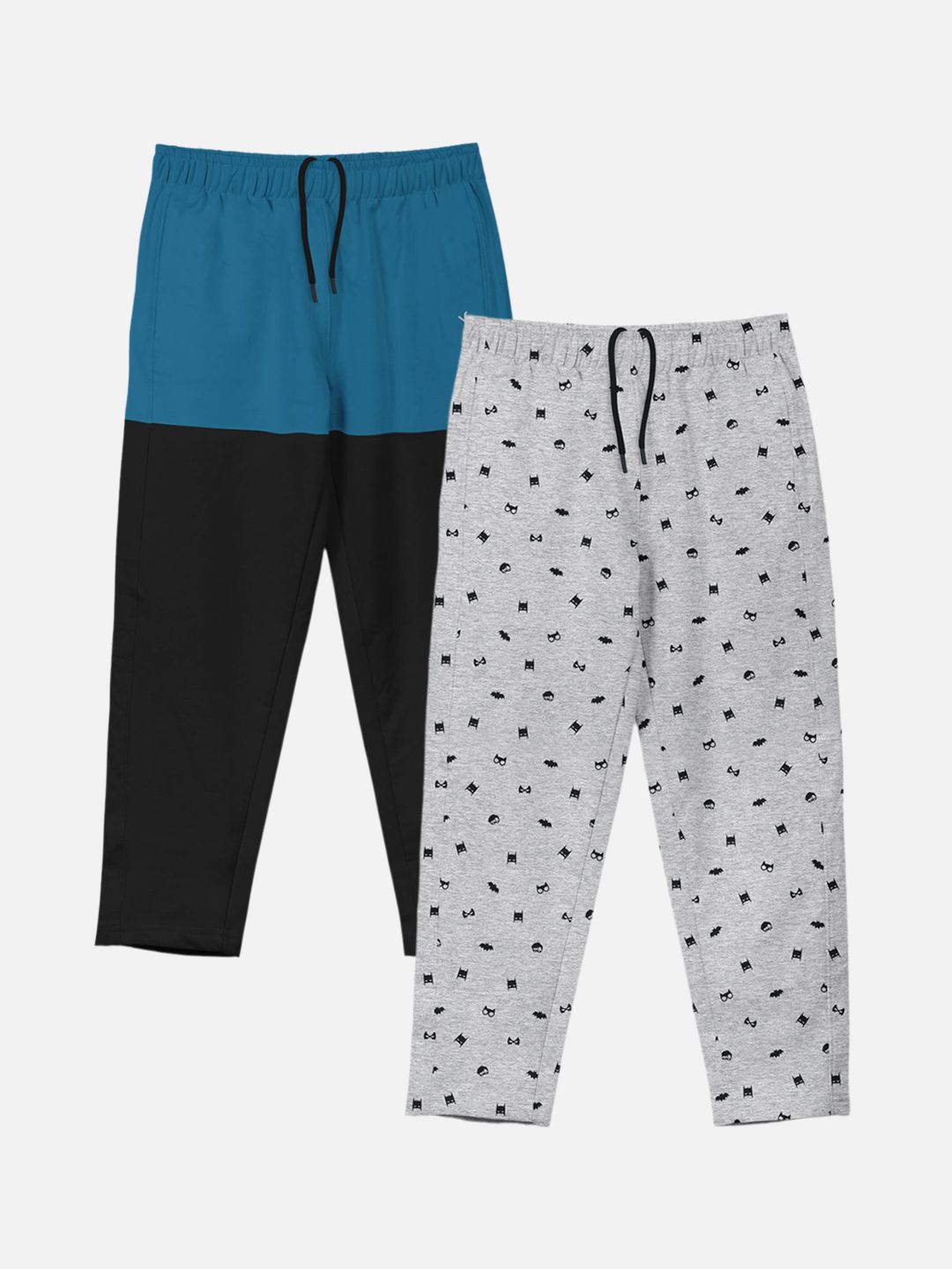 HELLCAT Boys Pack Of 2 Printed Cotton Track Pants-image-5
