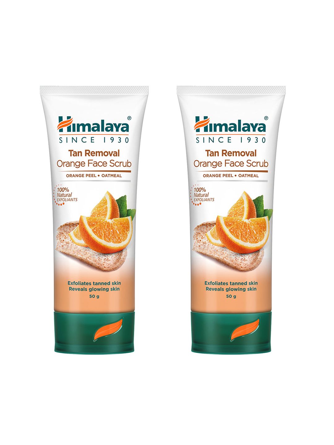 Himalaya Set of 2 Tan Removal Orange Face Scrub with Oatmeal for Glowing Skin - 50g Each-picture-31