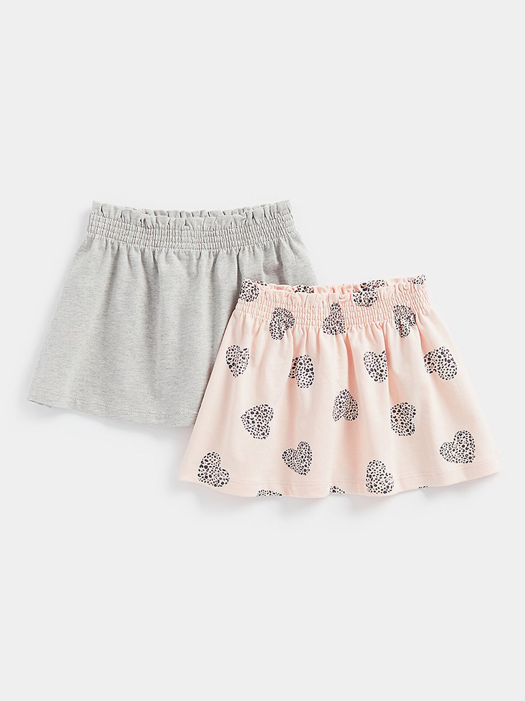 mothercare Girls Pack Of 2 Printed A-Line Skirts-picture-12