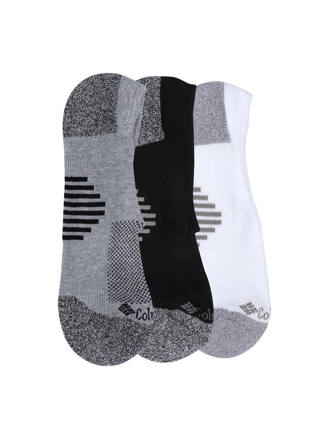 Columbia Men Pack Of 3 Eclps Lnr-Acc Str Shoe Liners Socks-image-8