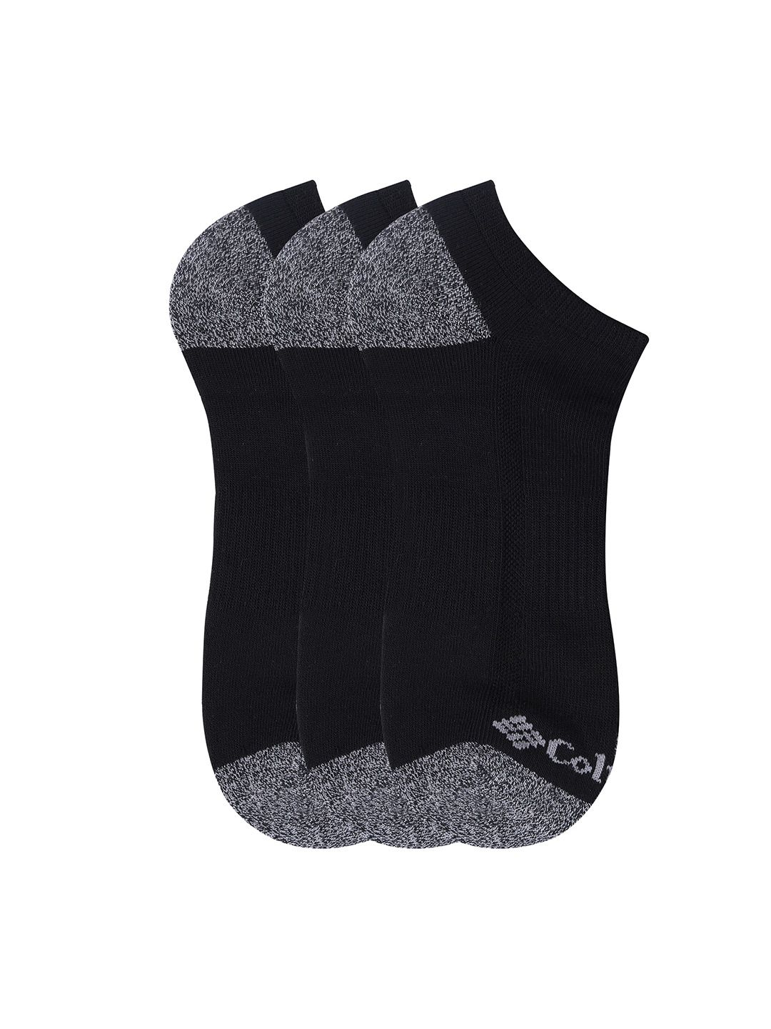 Columbia Men Pack Of 3 No-Show-Hcush-H&T Ankle-Length Socks-image-44