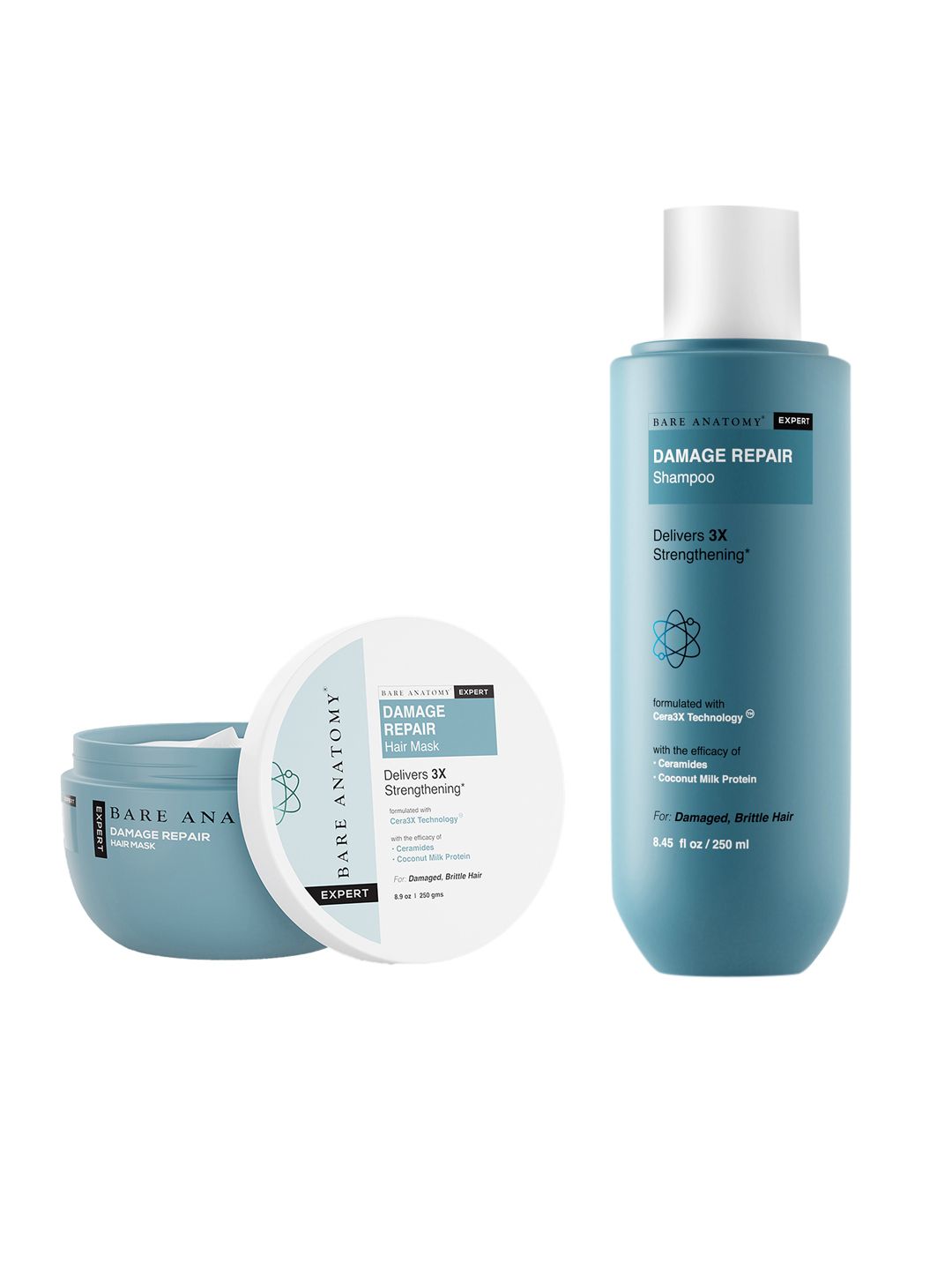 Bare Anatomy Expert Damage Repair Shampoo & Hair Mask Kit-image-42