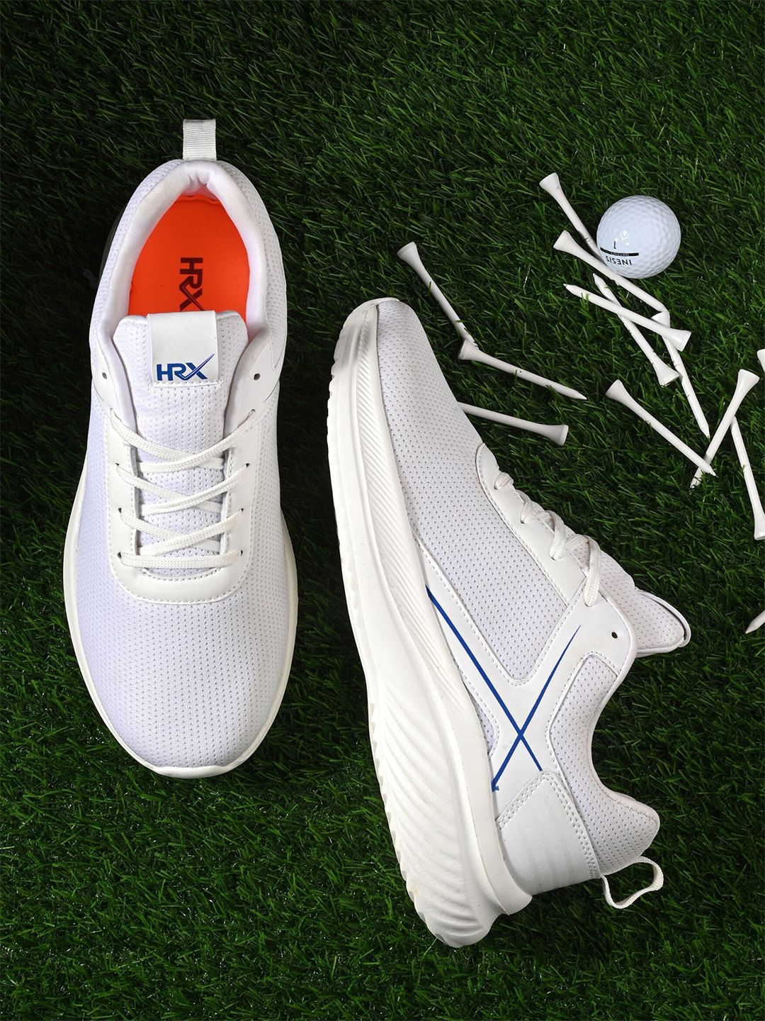 Hrx white sales training shoes