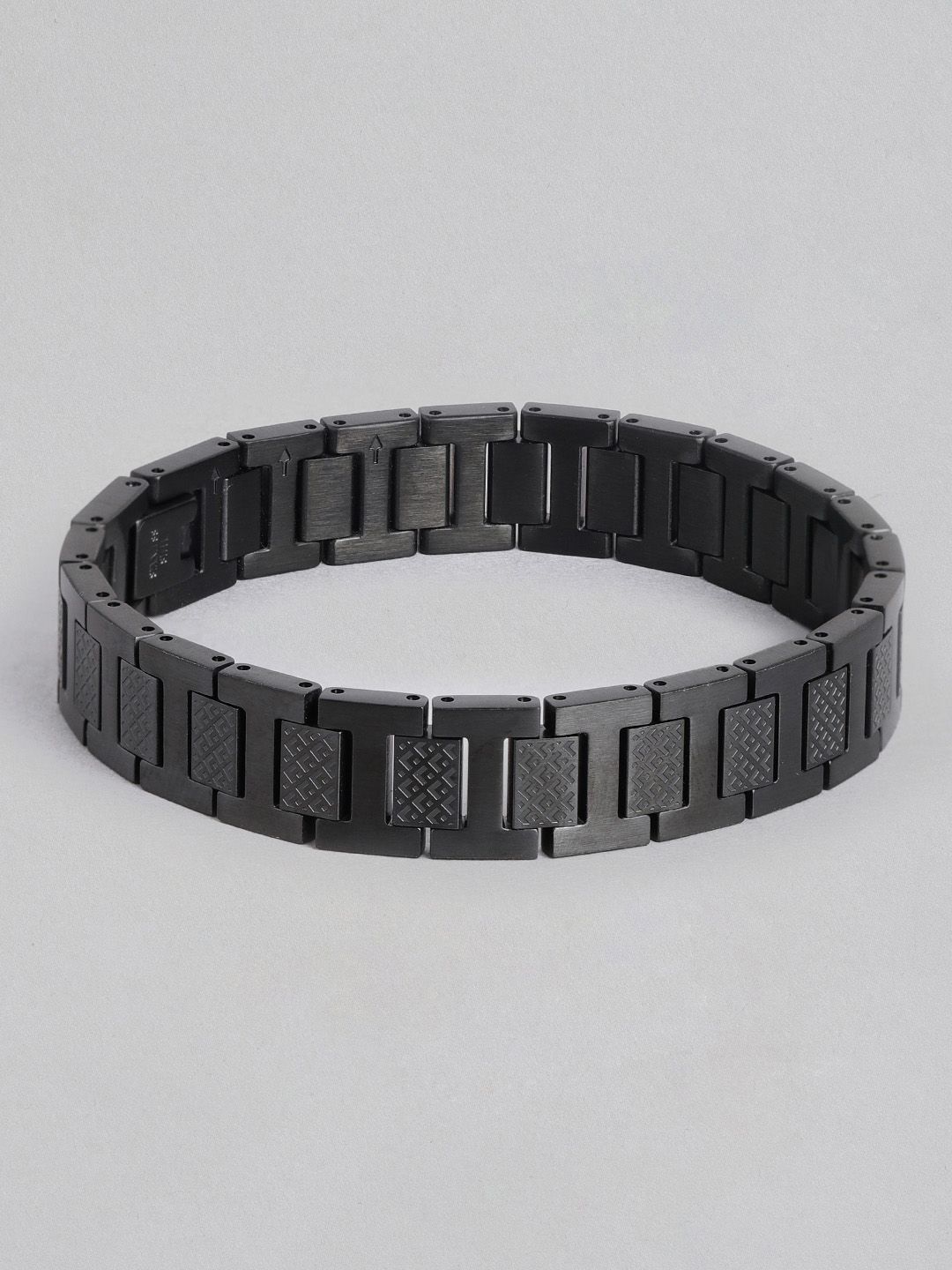 Lacoste Men Metropole Stainless Steel  Brass-Plated Link Bracelet-picture-21