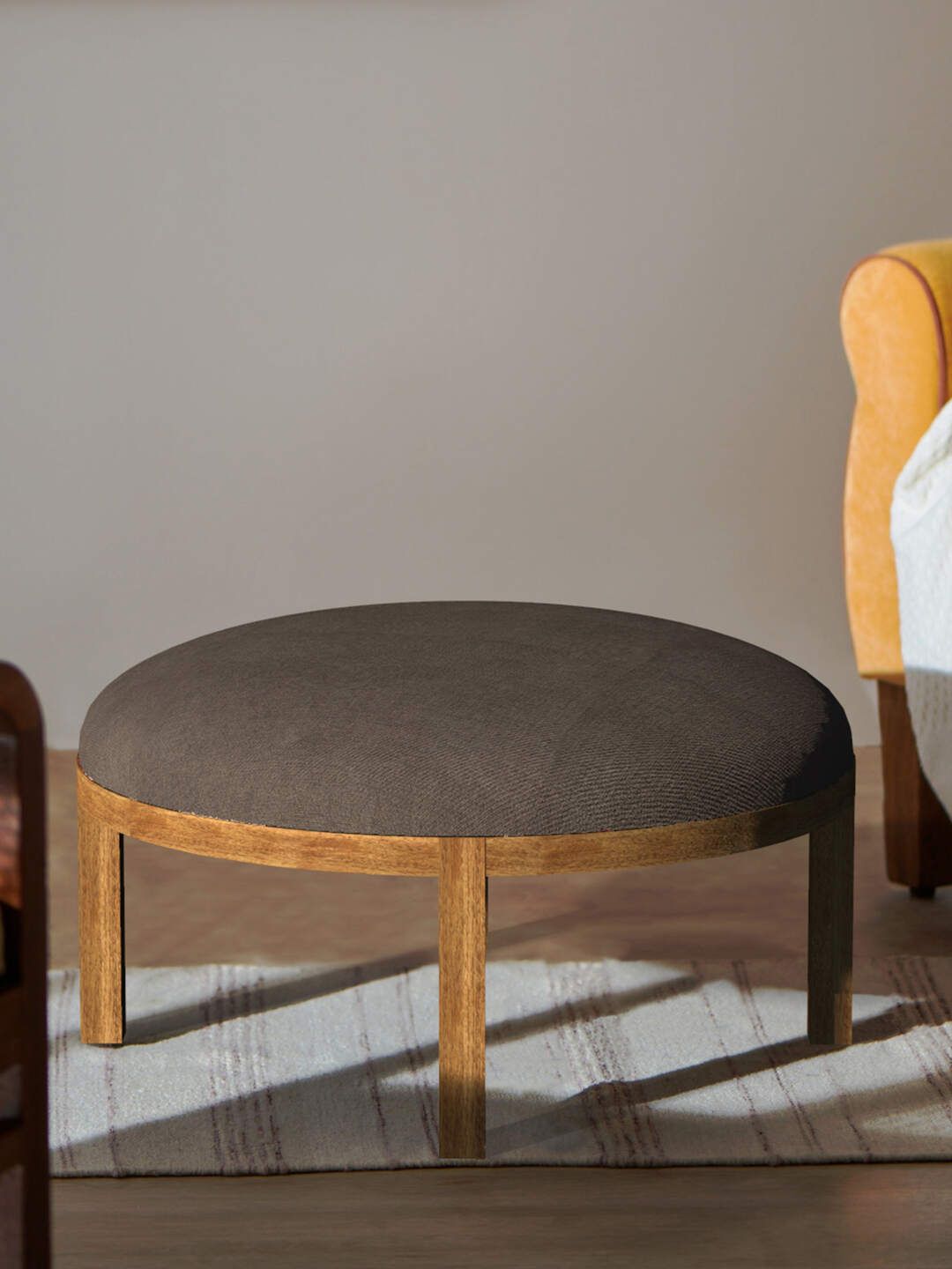 Chumbak Coffee Brown Bohemian Ottoman-picture-21