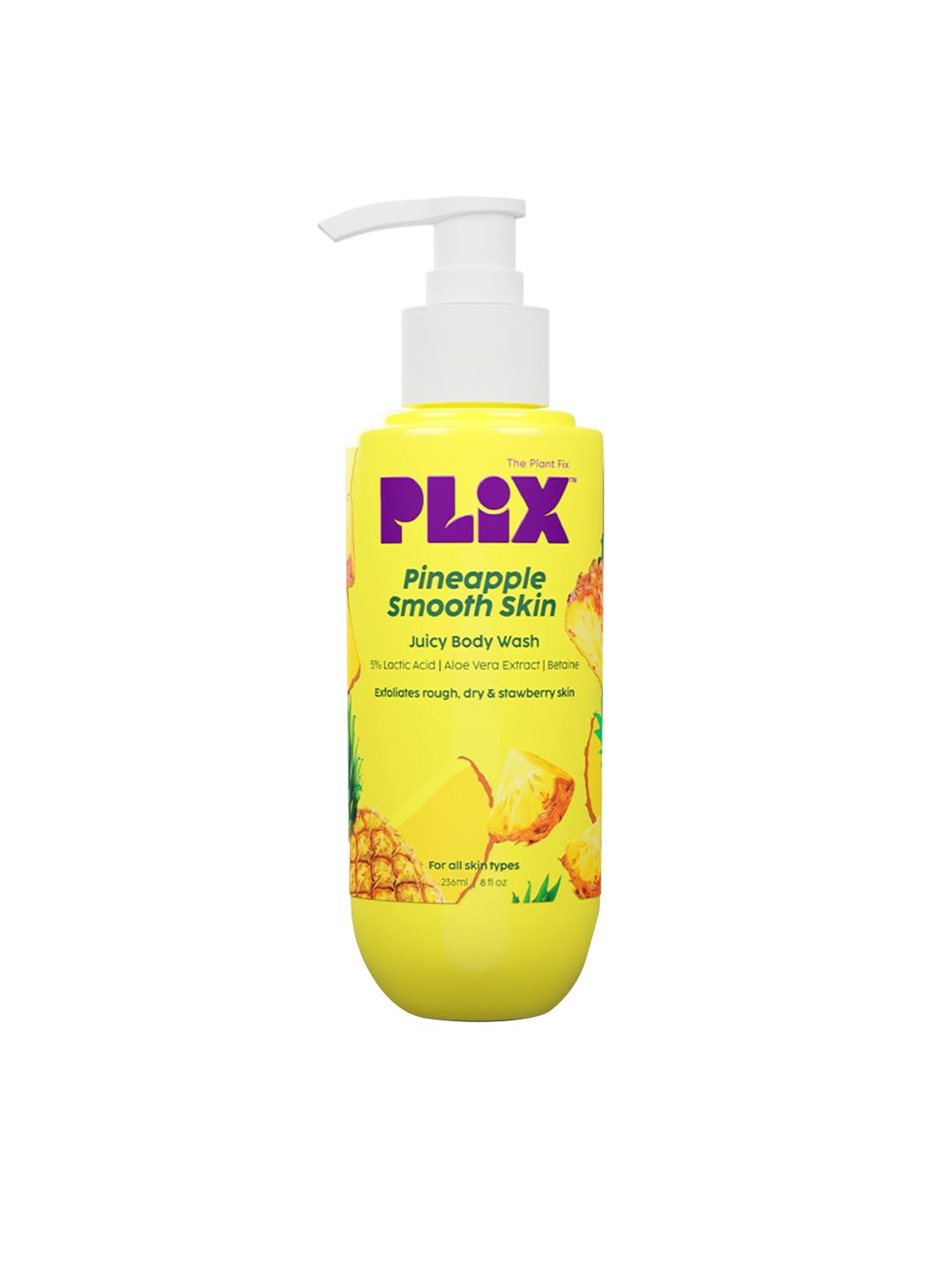 PLIX Pineapple 5% Lactic Acid Exfoliating Body Wash - 236 ml-image-19