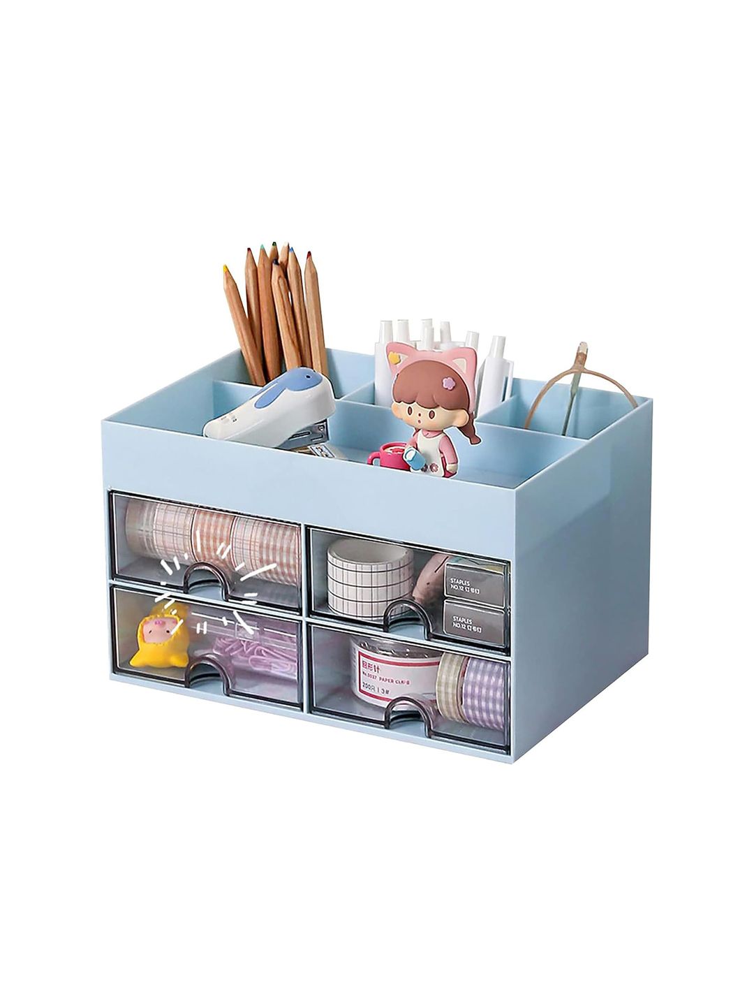 HOUSE OF QUIRK Blue Super Strong Drawer Organiser-image-32