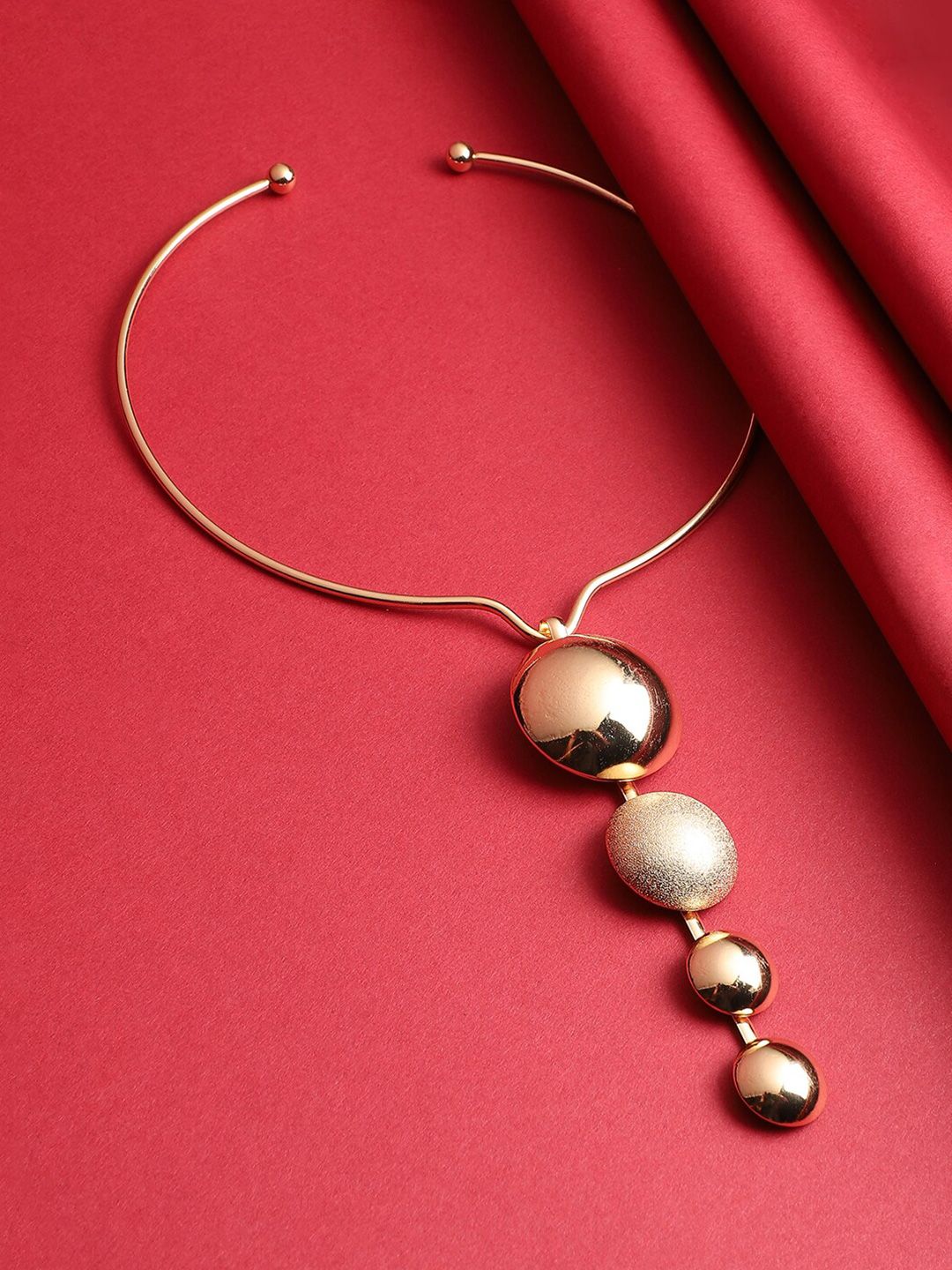 SOHI Gold Plated Necklace-picture-47