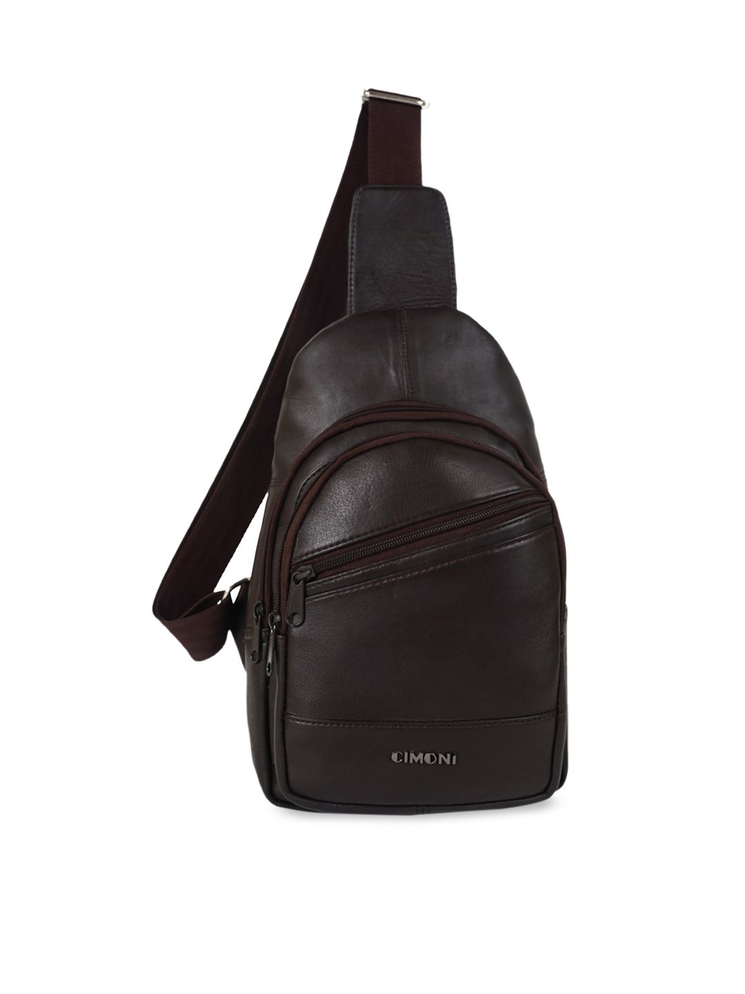 CIMONI Unisex Solid Leather Crossbody Bag-picture-15