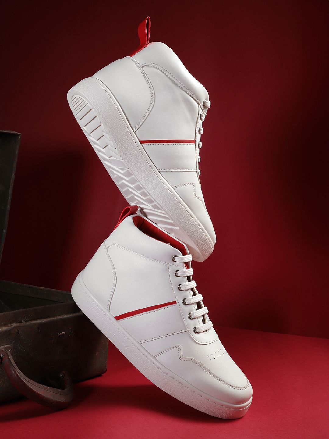 The Roadster Lifestyle Co. Women Round-Toe Perforated Sneakers-picture-21