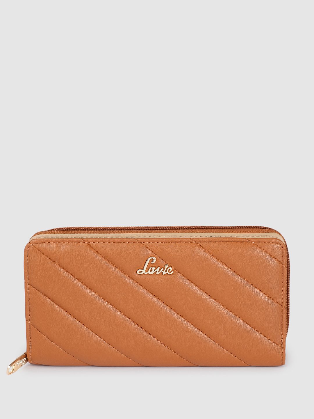 Buy LAVIE Black Zipper Closure Safain Pro Bifold Collection PU