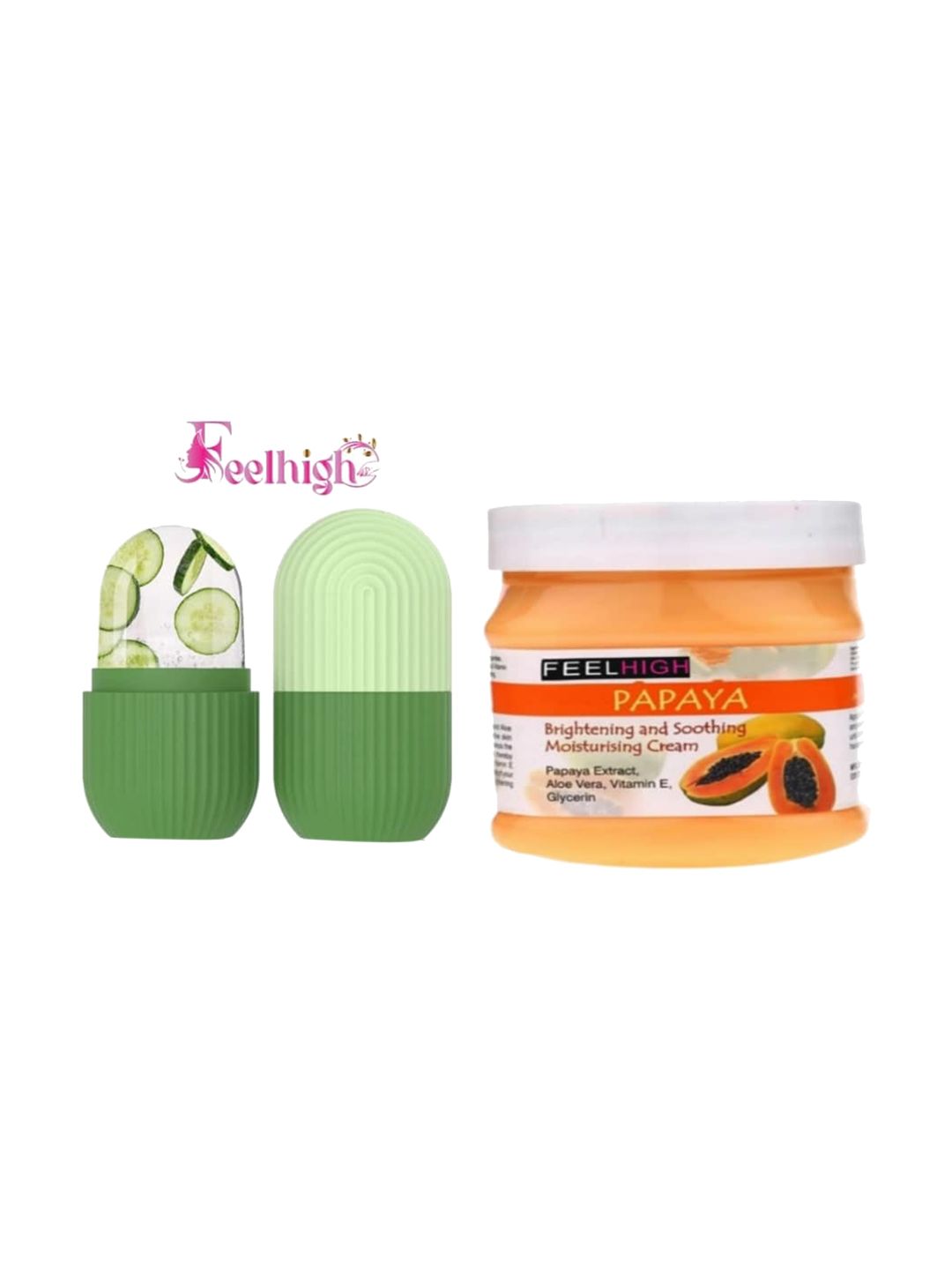 FEELHIGH Ice Roller With Papaya Scrub Enriched With Papaya Extracts-picture-55