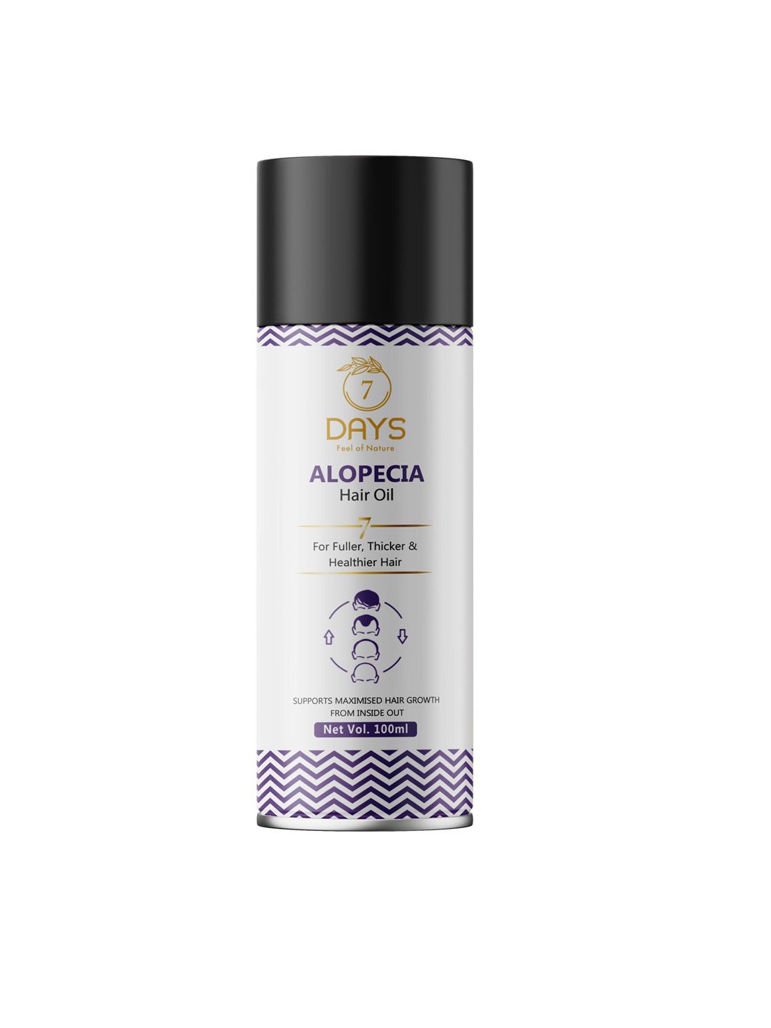7 DAYS Alopecia Hair Oil For Fuller Thicker & Healthier Hair To Support Hair Growth- 100ml-image-44