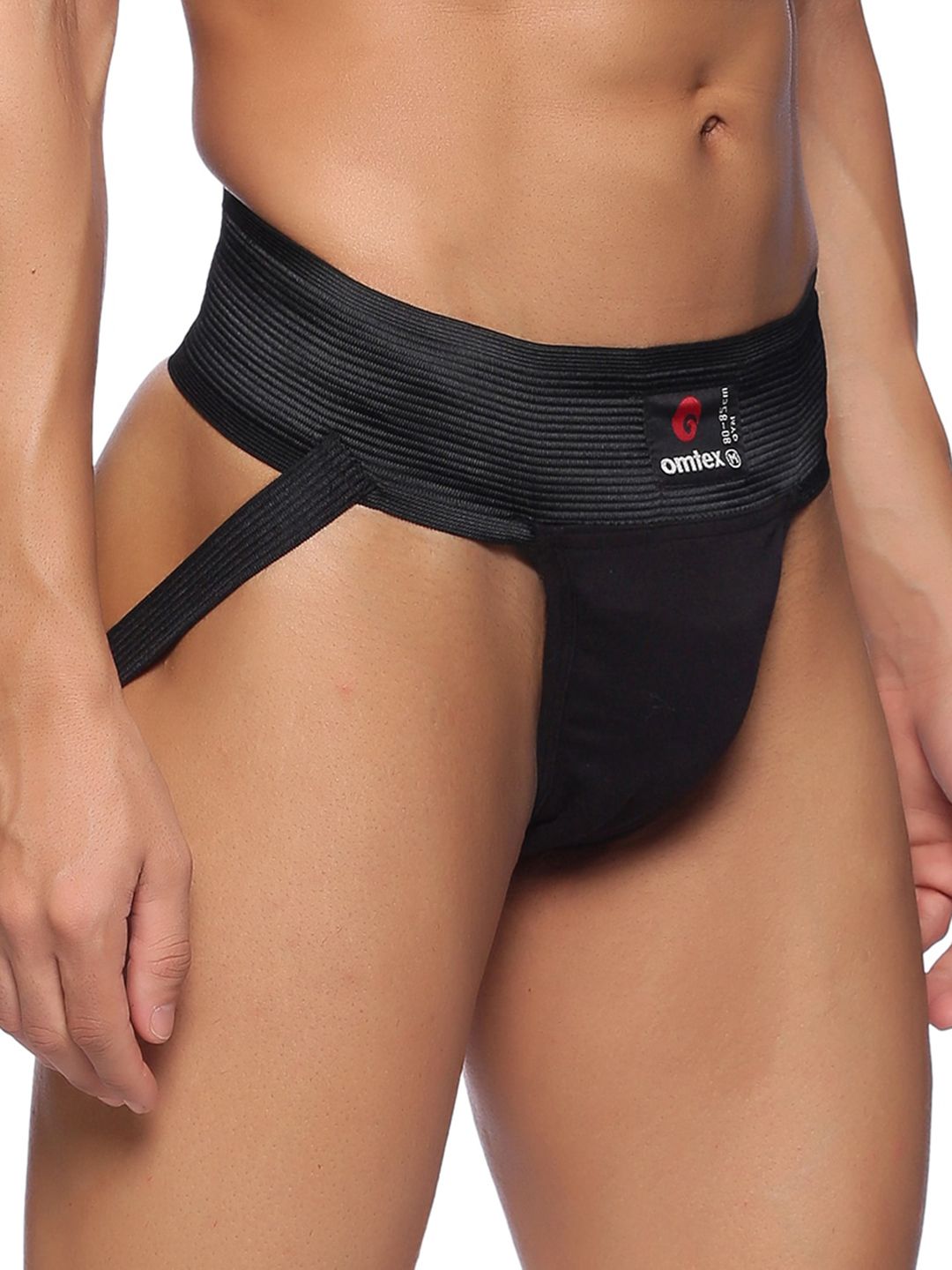 Omtex Men Athletic Stretchable Supporter Jockstraps With Cup Pocket Briefs-picture-11