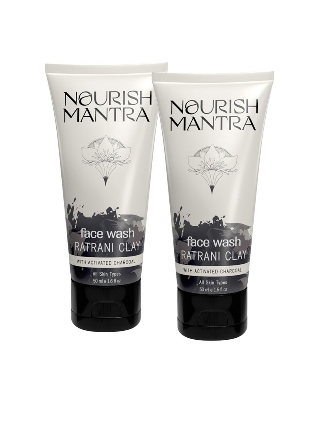 Nourish Mantra Set Of 2 Ratrani Moroccan Lava Face Wash - 50 ml Each-picture-33
